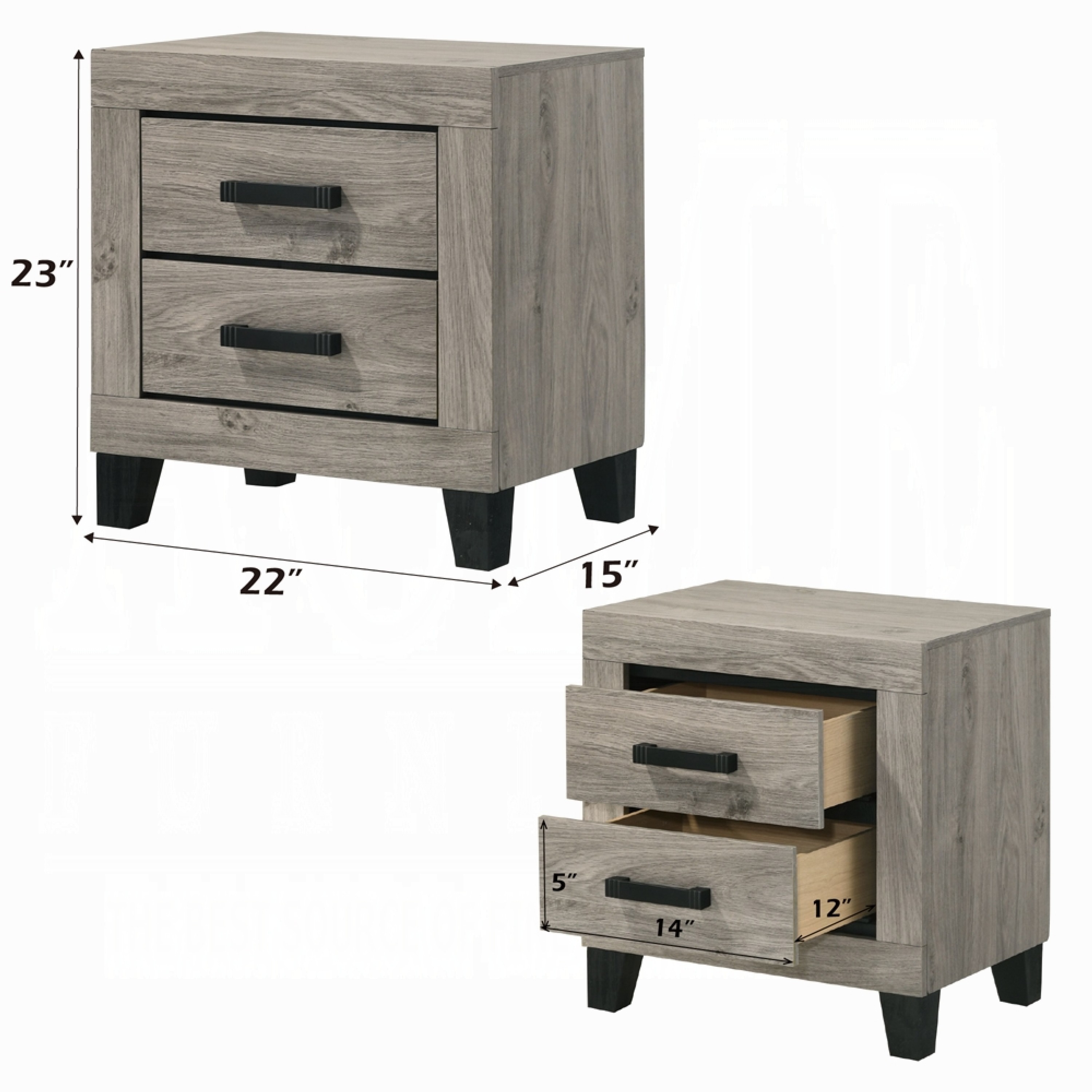 Benzara BM348556 nightstands - View #4