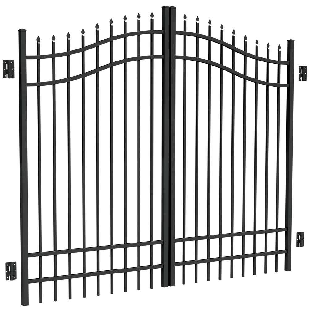 Wrought Iron Driveway Gate 4't x 10'W All Spear