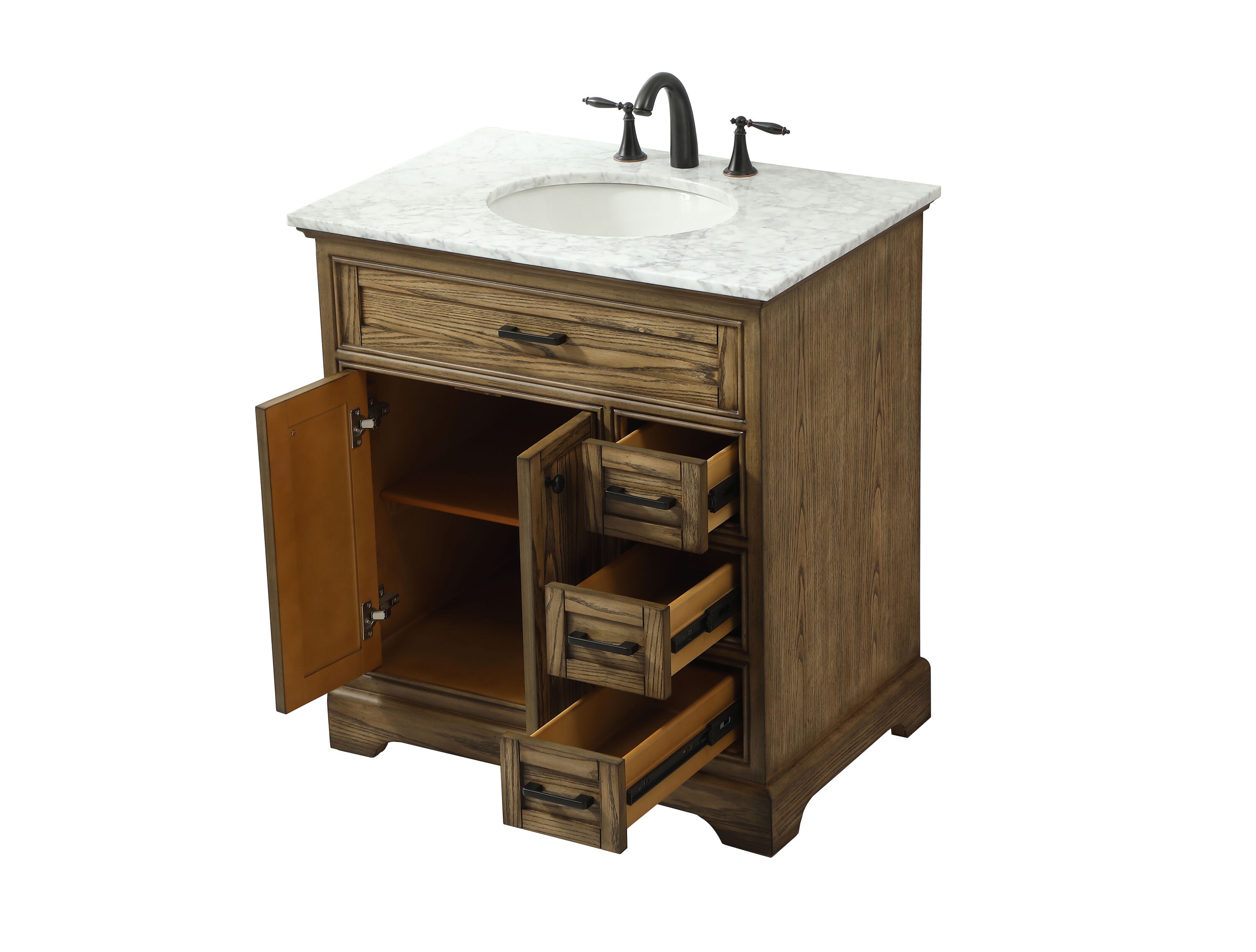 Elegant Decor HF45096DW Bath-Vanity-Combo - View #6