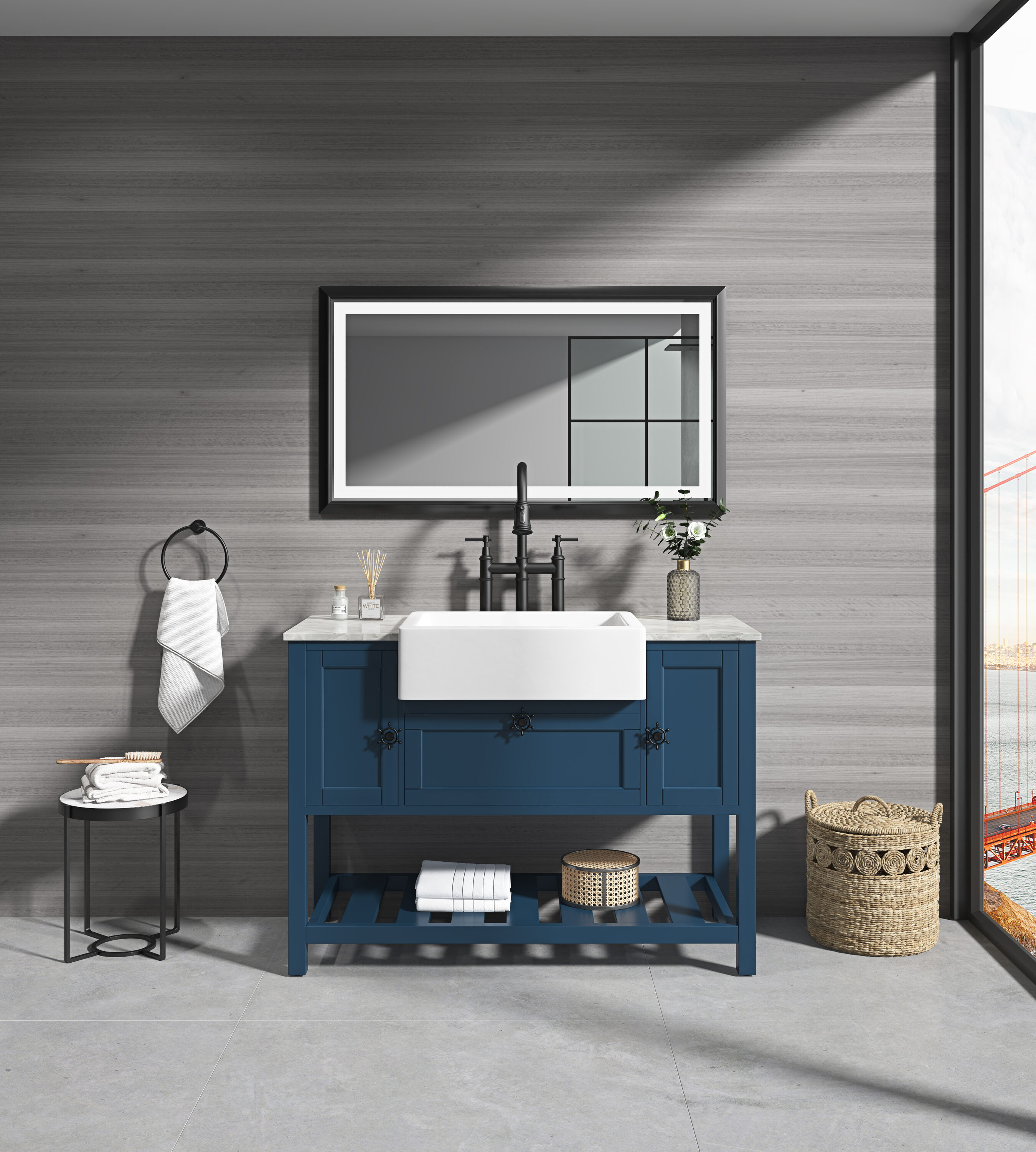 Vacolite KP-942DH Framed-Bath-Mirrors - View #5