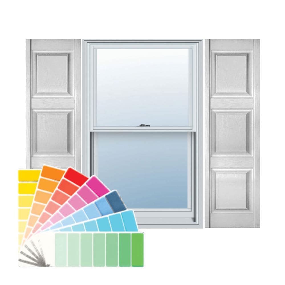 Ekena Millwork LP4C18X09200PG Exterior-Shutters - View #2
