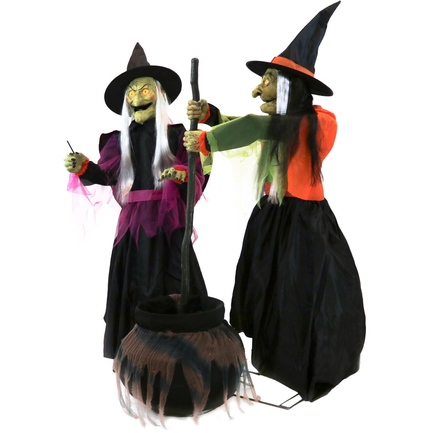 Haunted Hill Farm HHWTCHCLDN-3FLSA Halloween-Animatronics - View #10