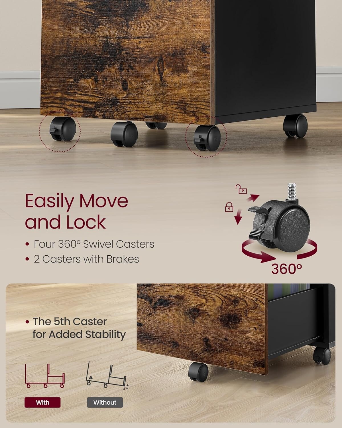 SONGMICS HOME OFC040B01V1 Filing-Cabinets - View #5