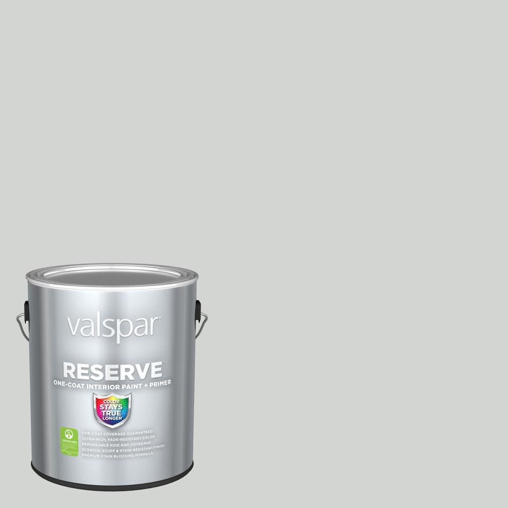 Valspar 4005-1A-2916574 Reserve Flat Polar Star 4005-1A Latex Interior Paint Paint + Primer ( 1-gallon )