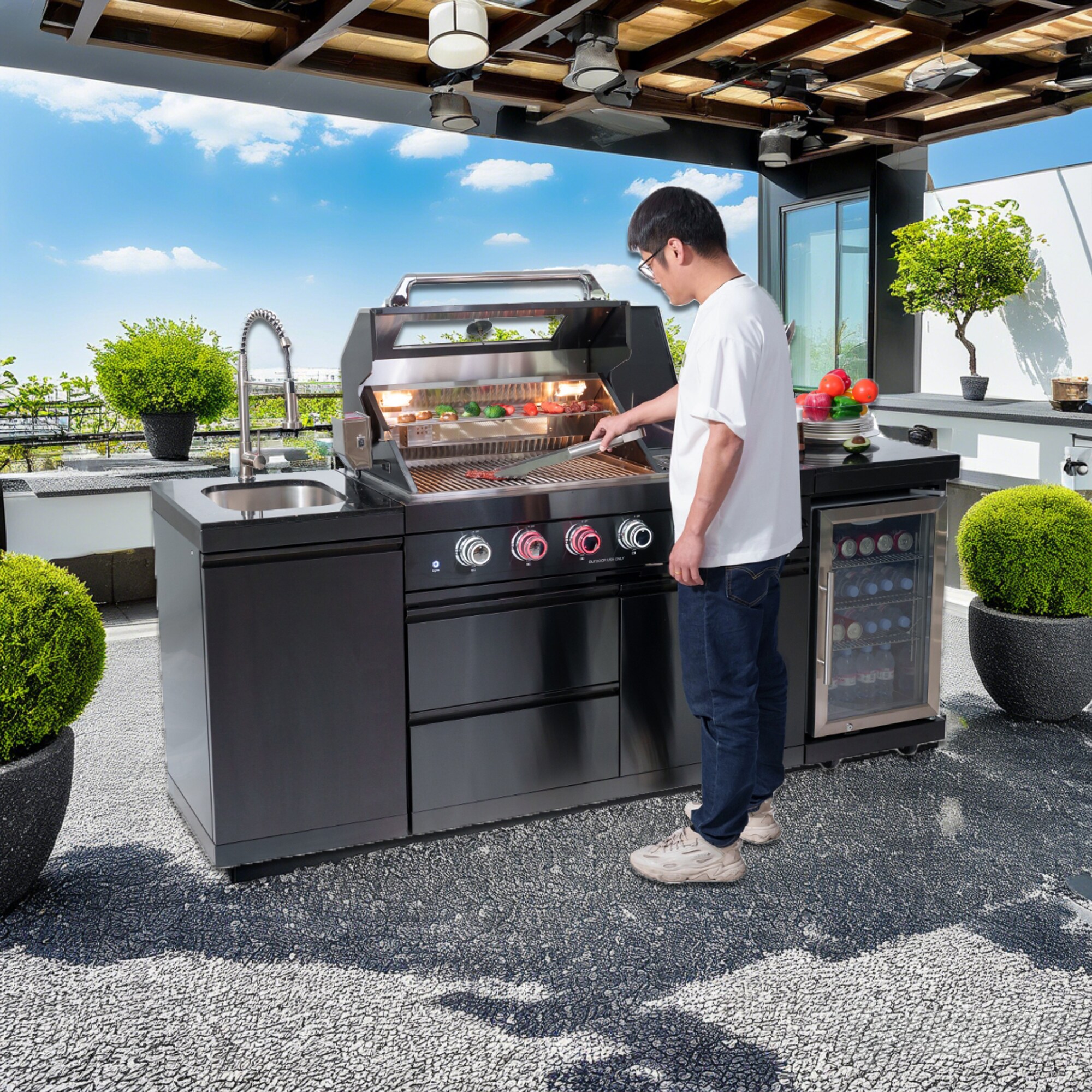 Siavonce XHW3109S00006 Modular-Outdoor-Kitchens - View #6
