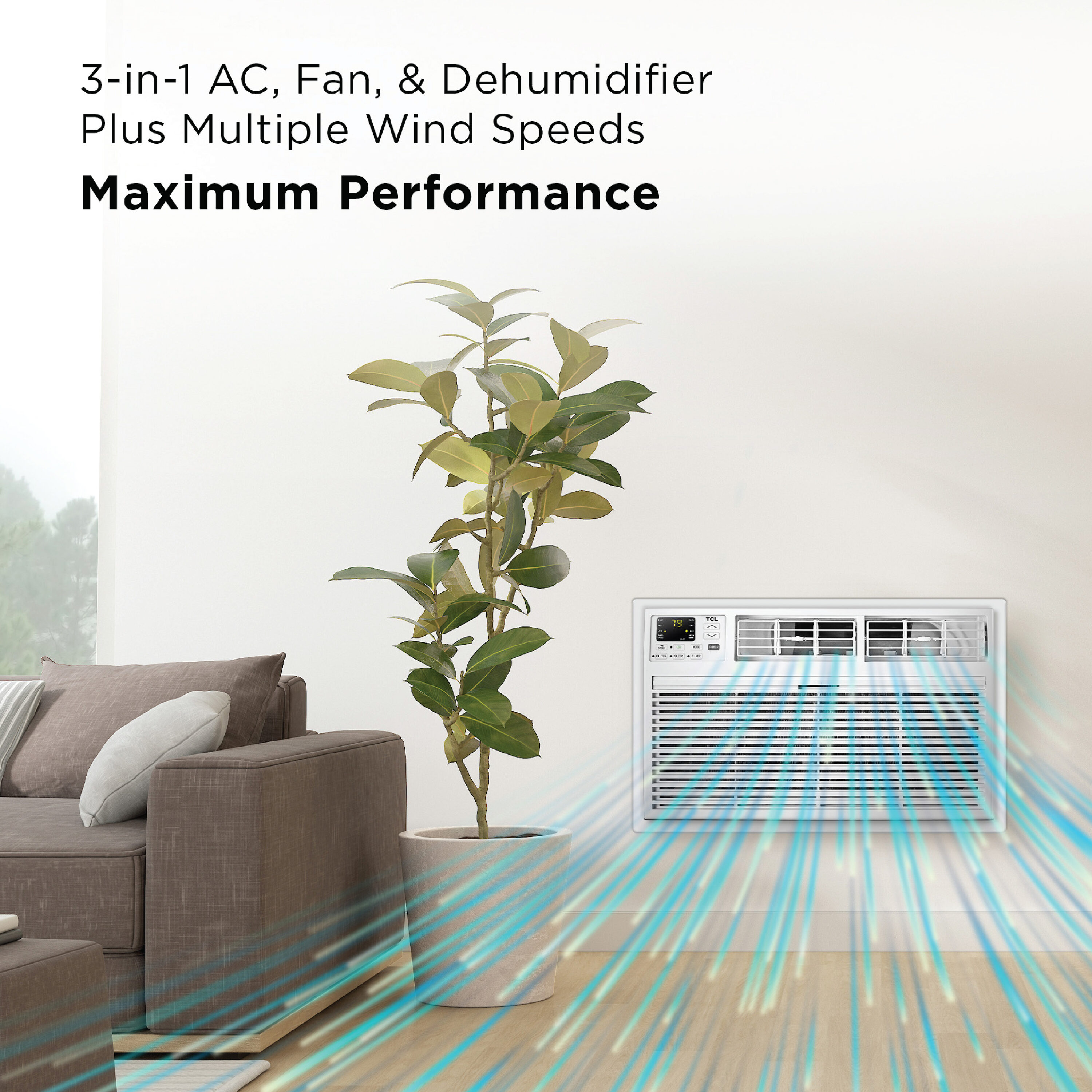 TCL H10T9E1-A Wall-Air-Conditioners - View #2