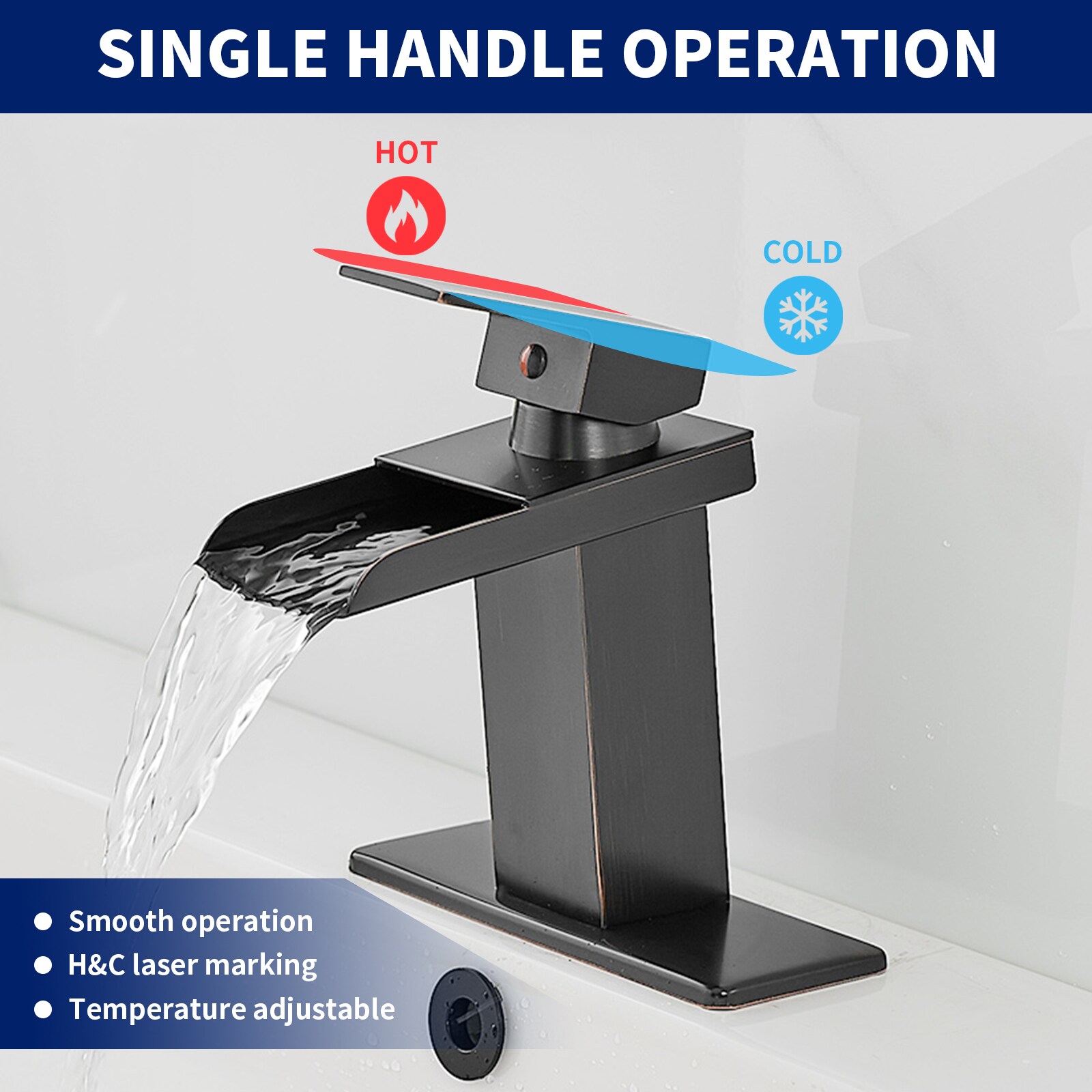 BWE A-96009-ORB-2 Lavatory-Faucets - View #2