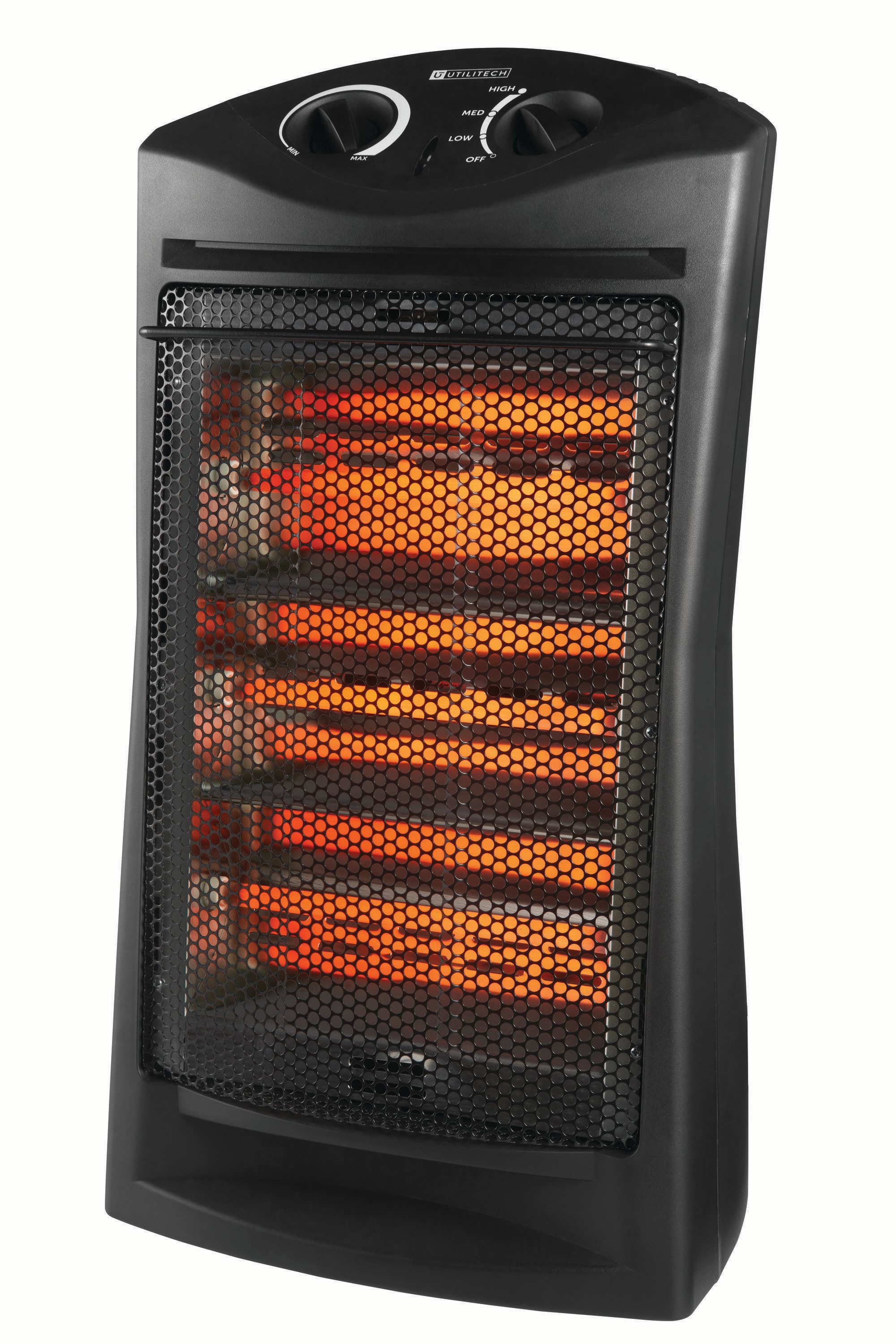 BLACK+DECKER Infrared Quartz Tower Manual Control Indoor HeaterBlack