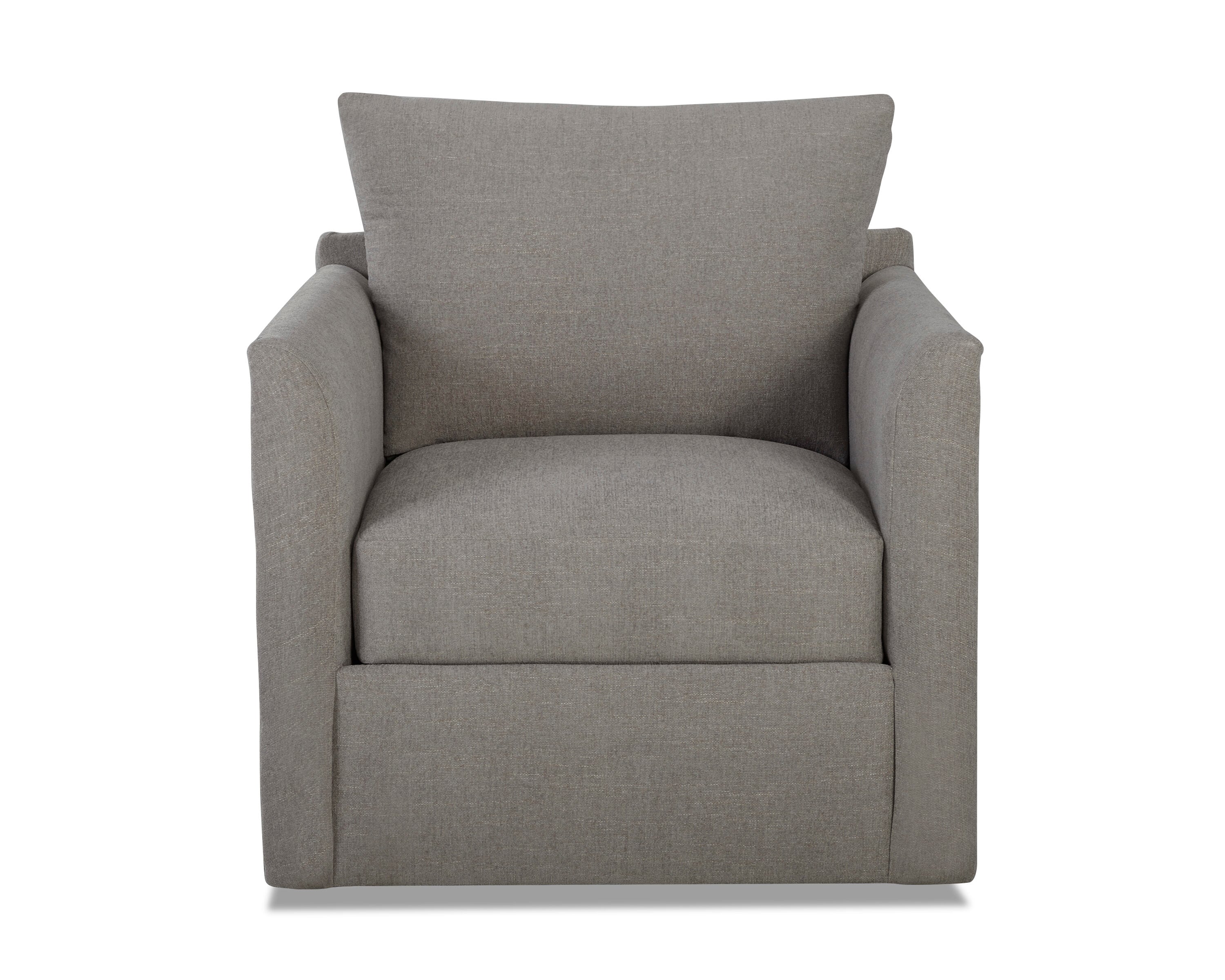 Nook Home Atlanta Modern Curious Silver Accent Chair in the Chairs  department at 