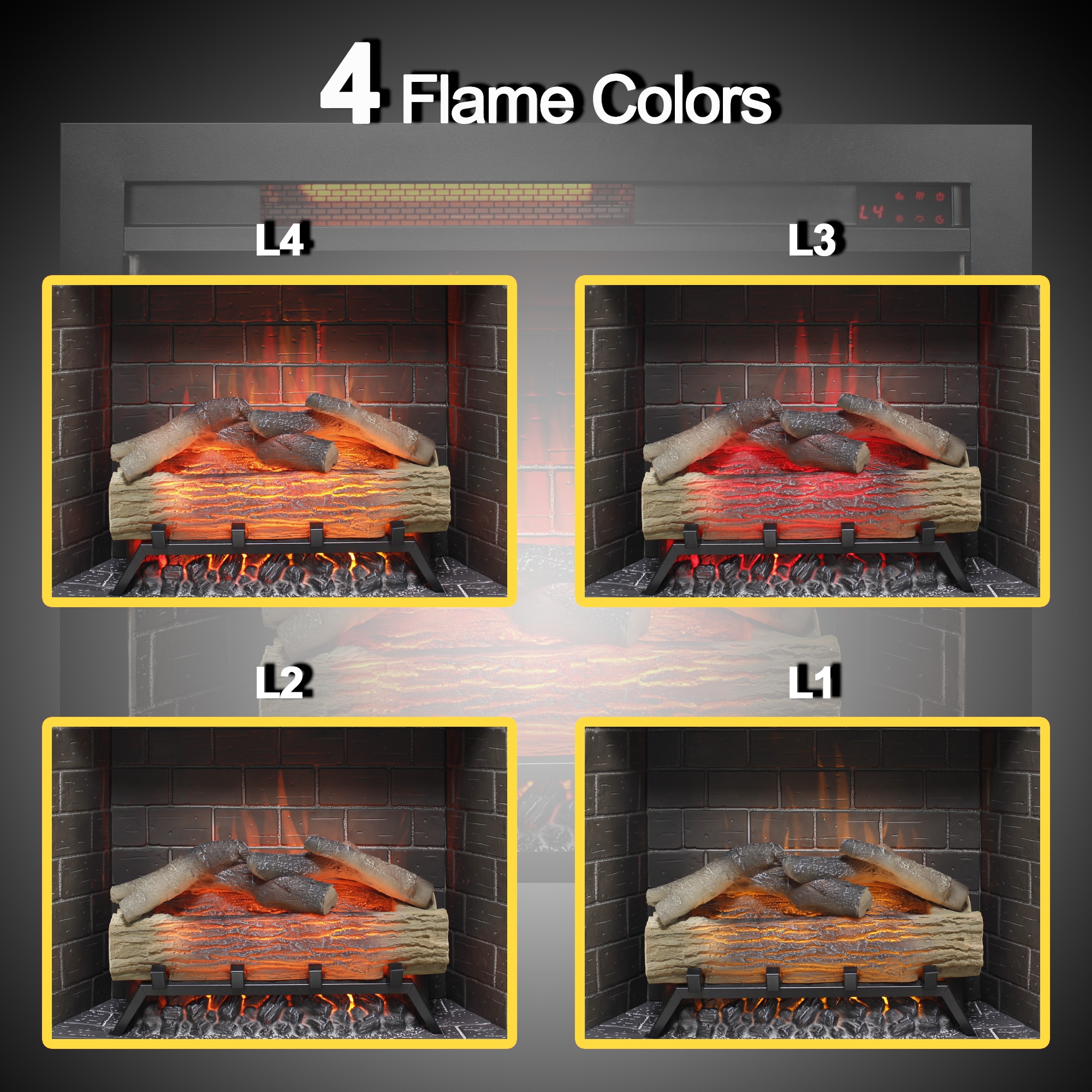 Clihome CL-CB71328 Electric-Fireplaces - View #5