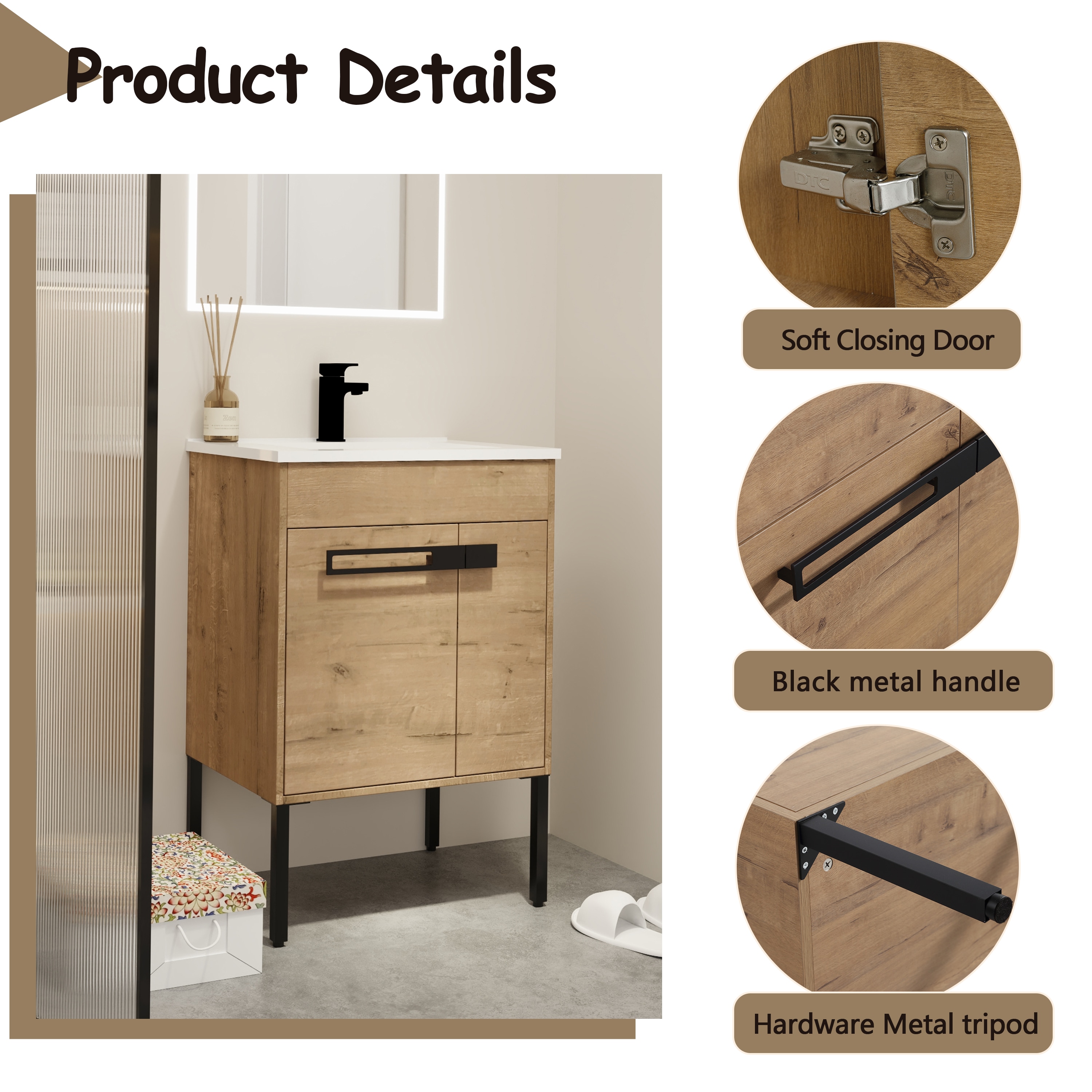 Forclover QNM-0324-IMO Bath-Vanity-Combo - View #4