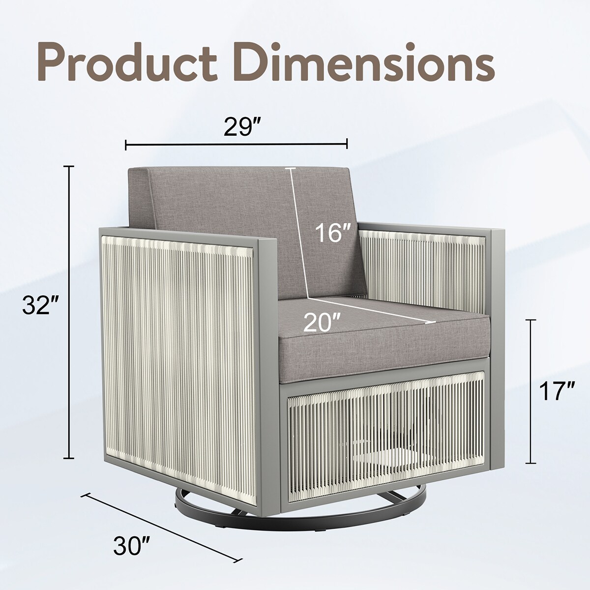 Rilyson FSFHGW20-9A Patio-Chairs - View #8