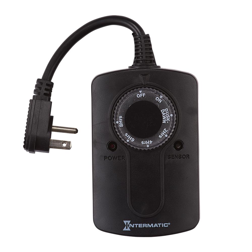 Intermatic HB51K 8-Amps 120-volt 2-Outlet Mechanical Lighting Timer