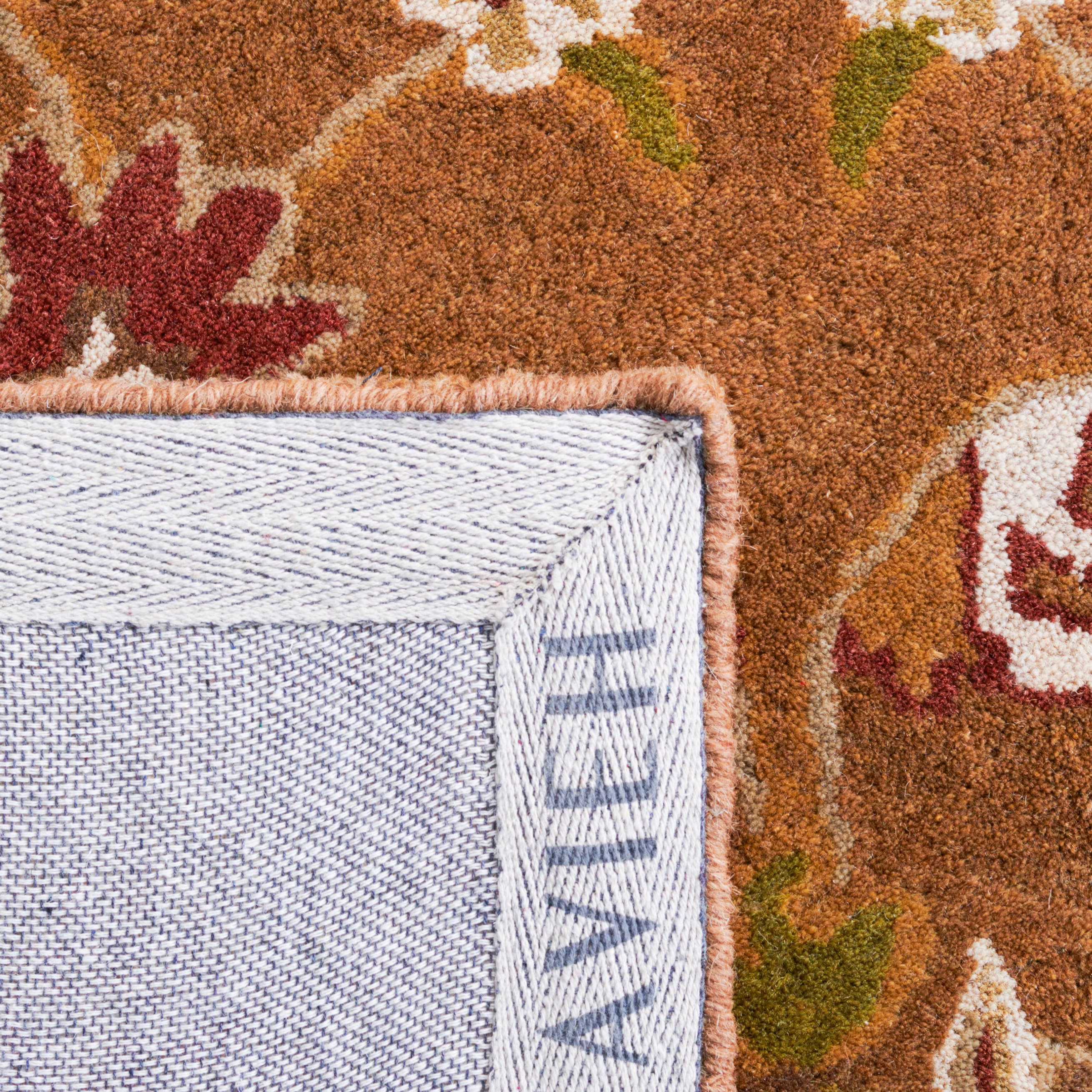 Elegant Heritage Ivory Wool 3' x 5' Hand-Tufted Area Rug
