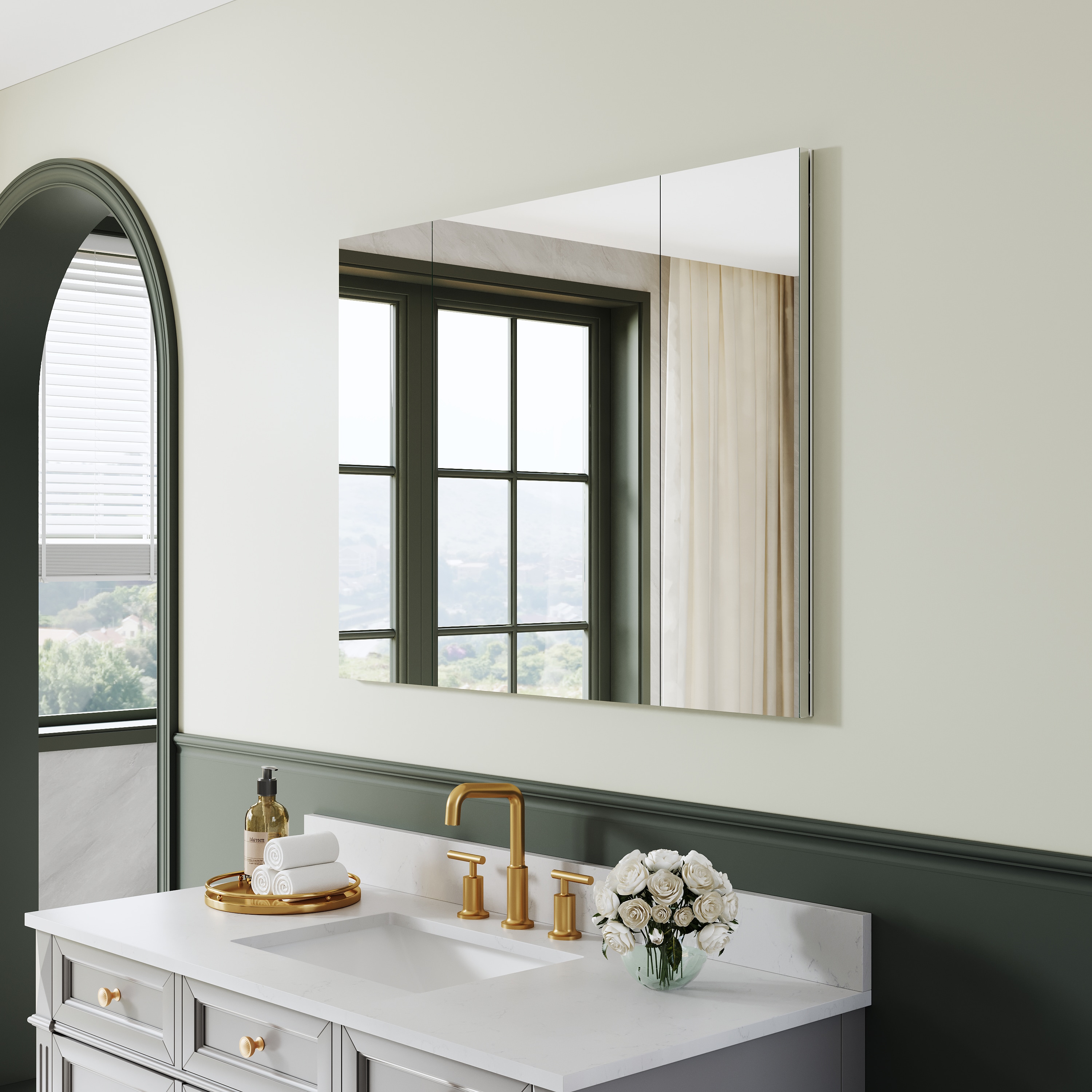 CALVON RCRS-4030MC Bathroom-Medicine-Cabinets - View #7