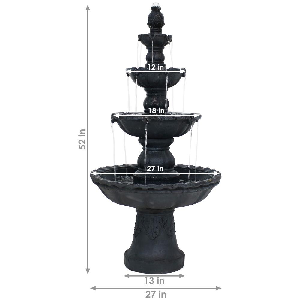 Sunnydaze Decor FC-73650-BLK fountains - View #7