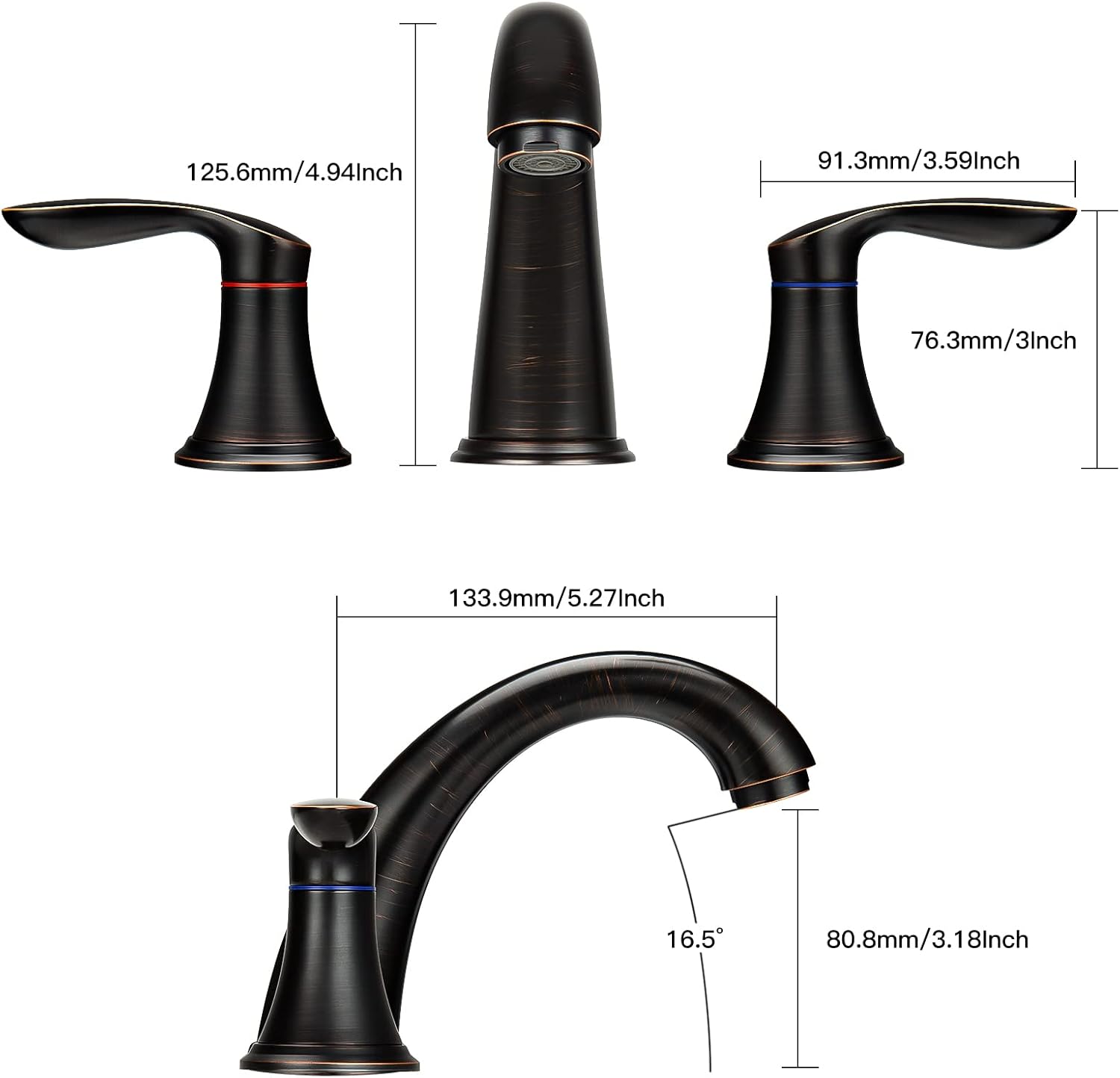 Qeetex DHZ-PHO-0X3LUBJ8 Lavatory-Faucets - View #5