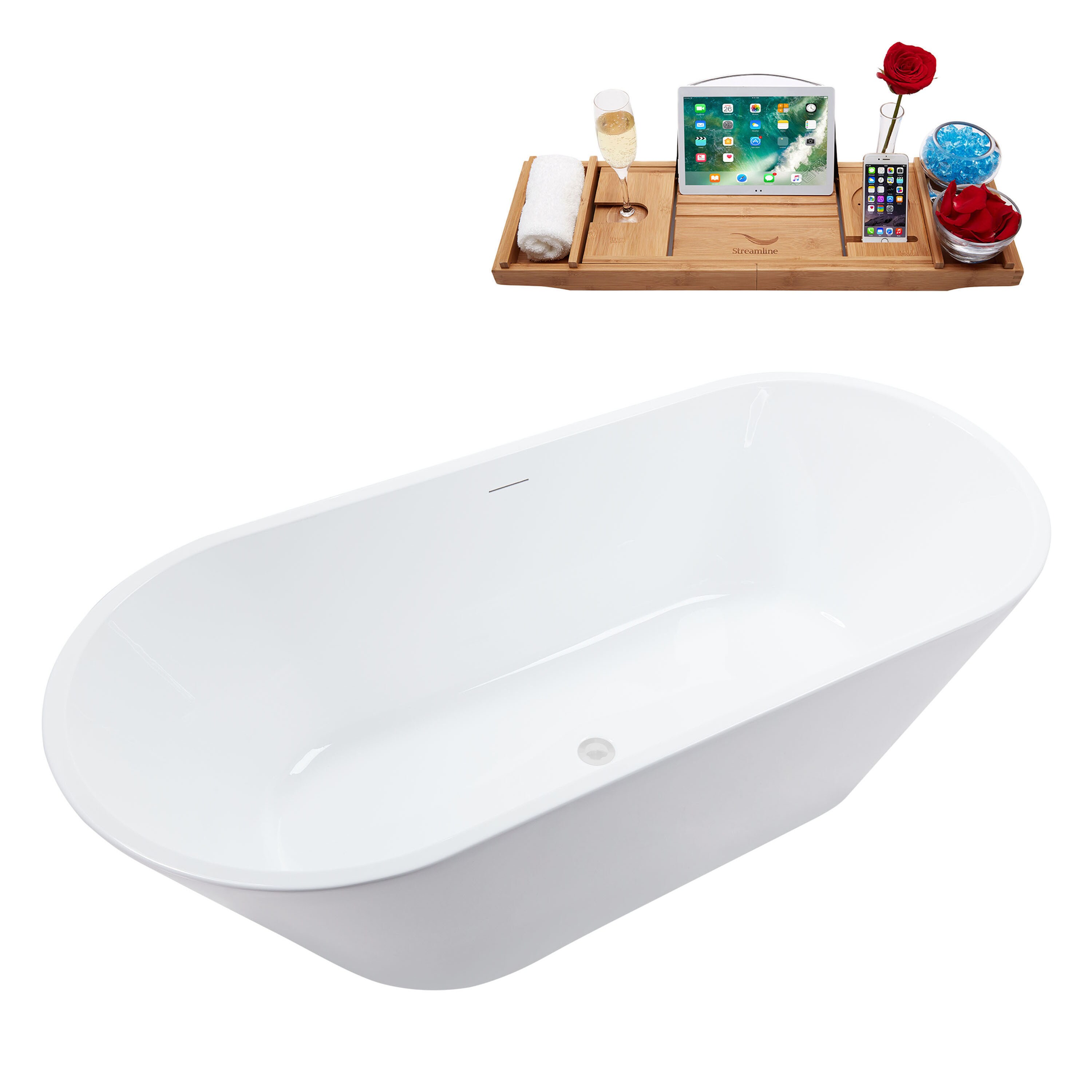 Streamline N3660WH bathtubs - View #4