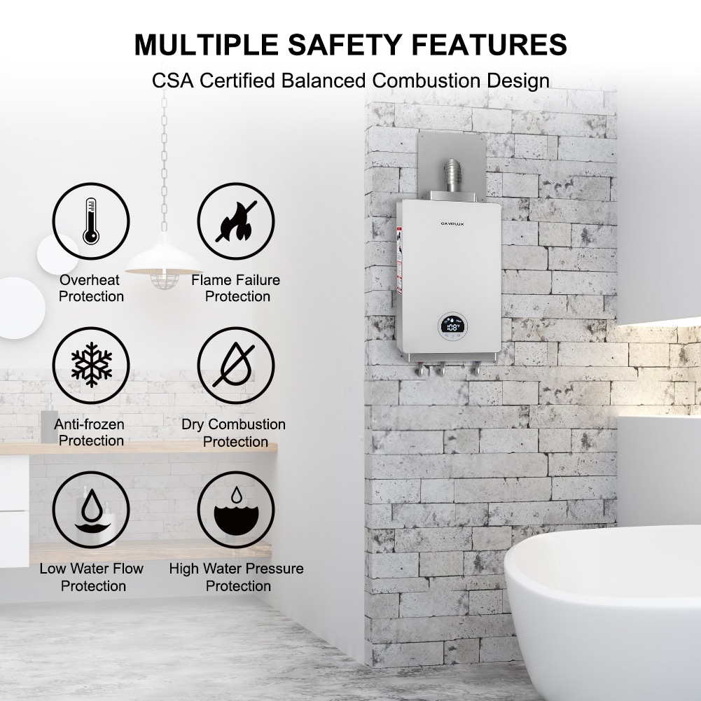 Camplux CA318W-LP Gas-Water-Heaters - View #7