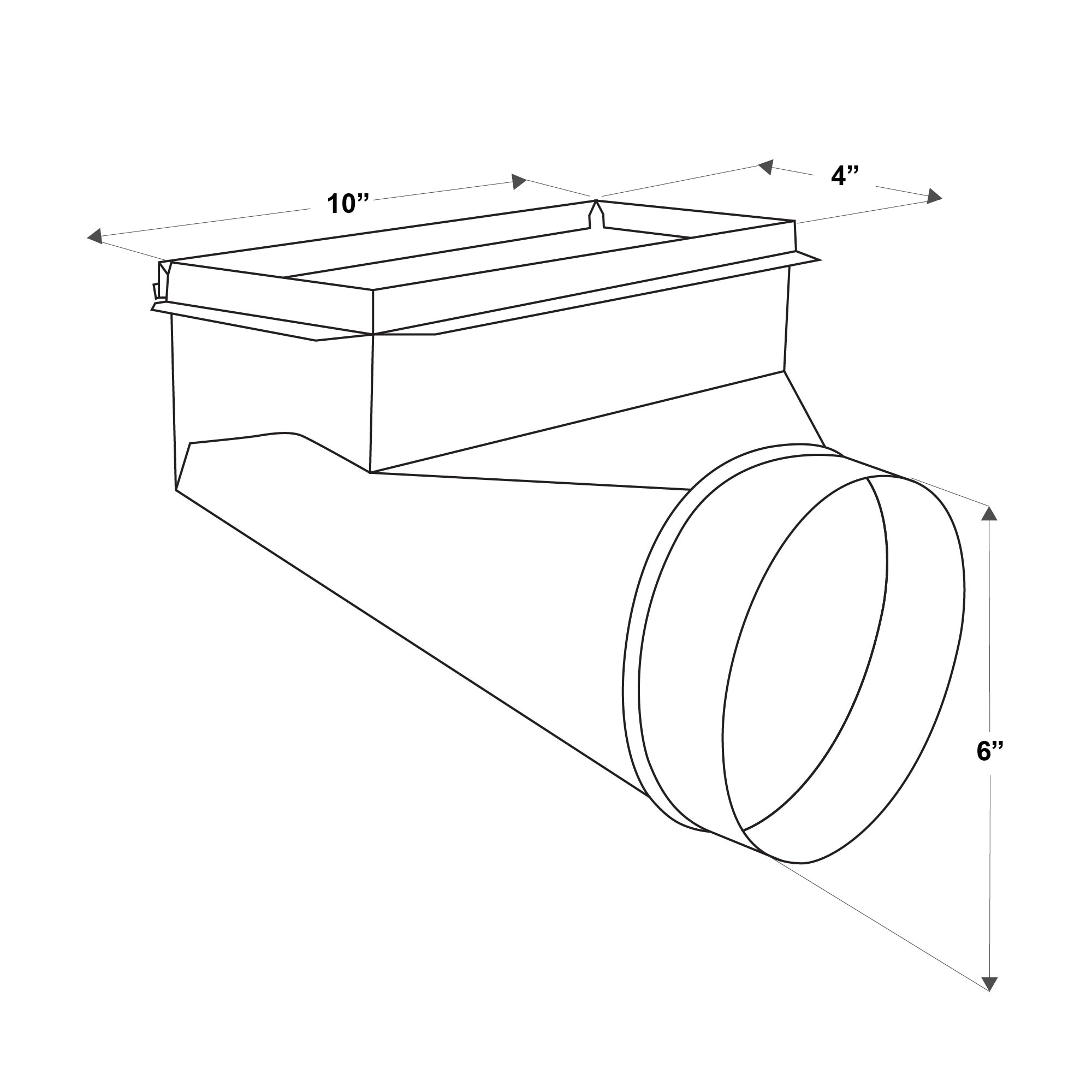 IMPERIAL GVL0088-B Duct-Boots - View #6