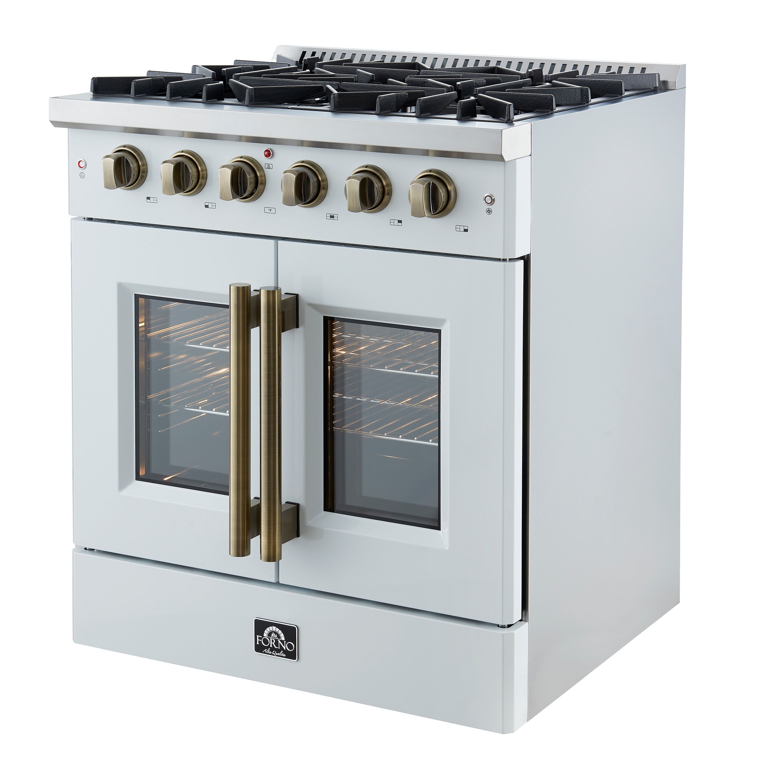 FORNO FFSGS6444-30WHT Freestanding-Gas-Ranges - View #2