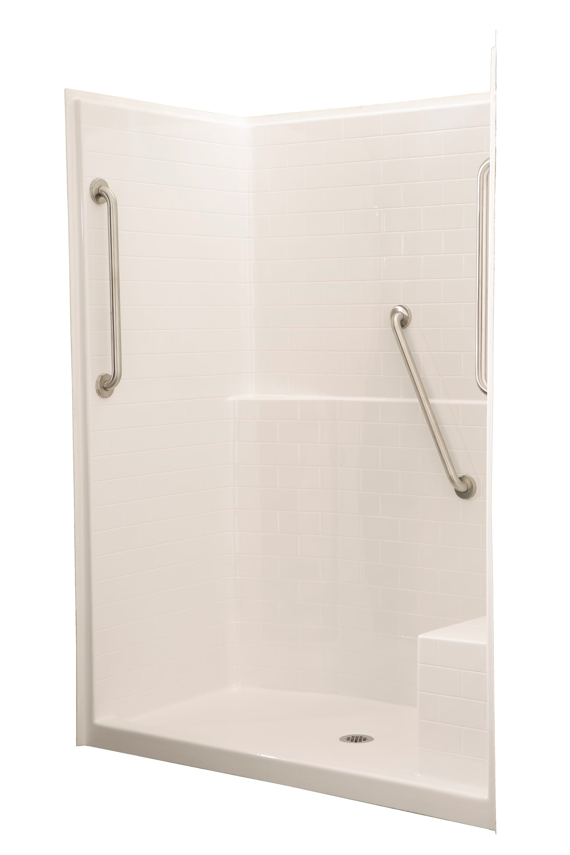Laurel Mountain 6034SH1SPSTR064 Alcove-Shower-Kit - View #3