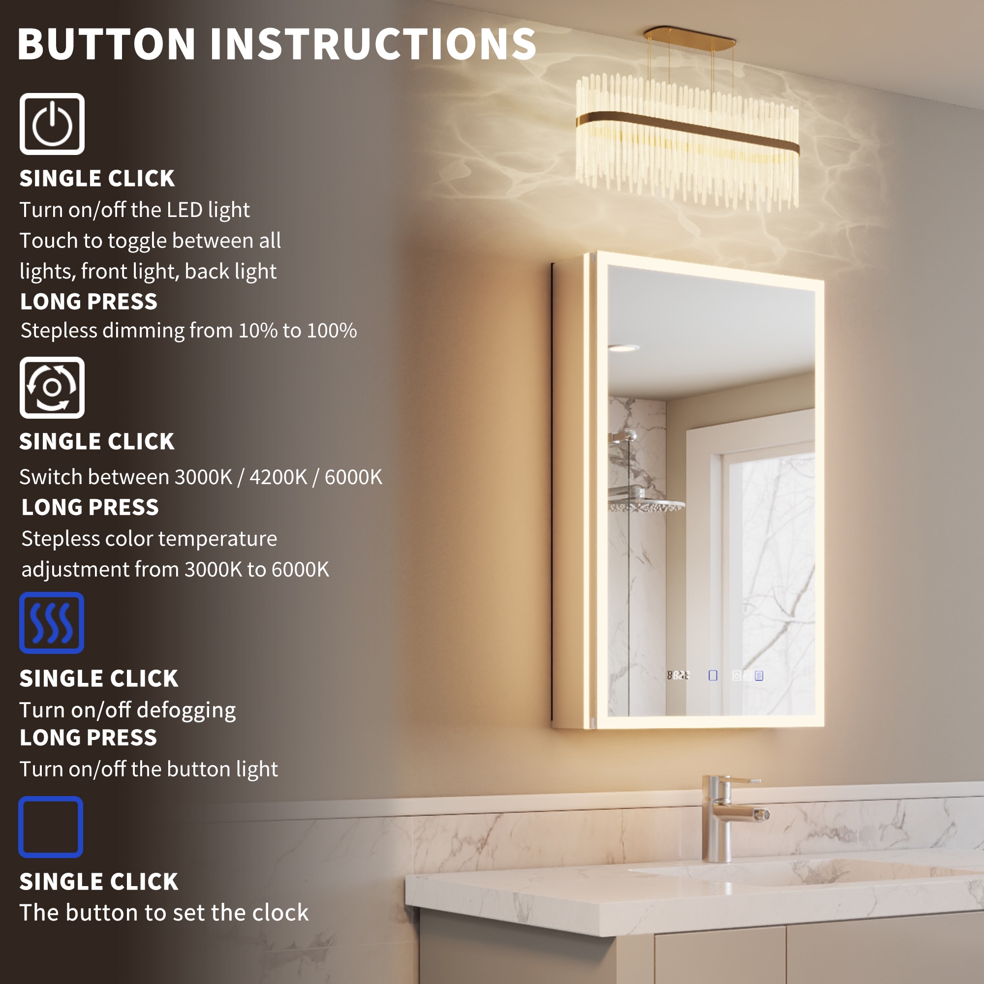 ExBrite W7MC3636 Bathroom-Medicine-Cabinets - View #4