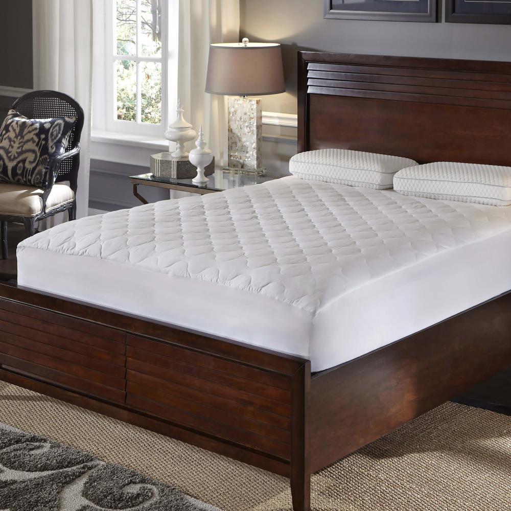Hotel Laundry MP-008-9TXL 18-in D Polyester Twin extra long Hypoallergenic Mattress cover