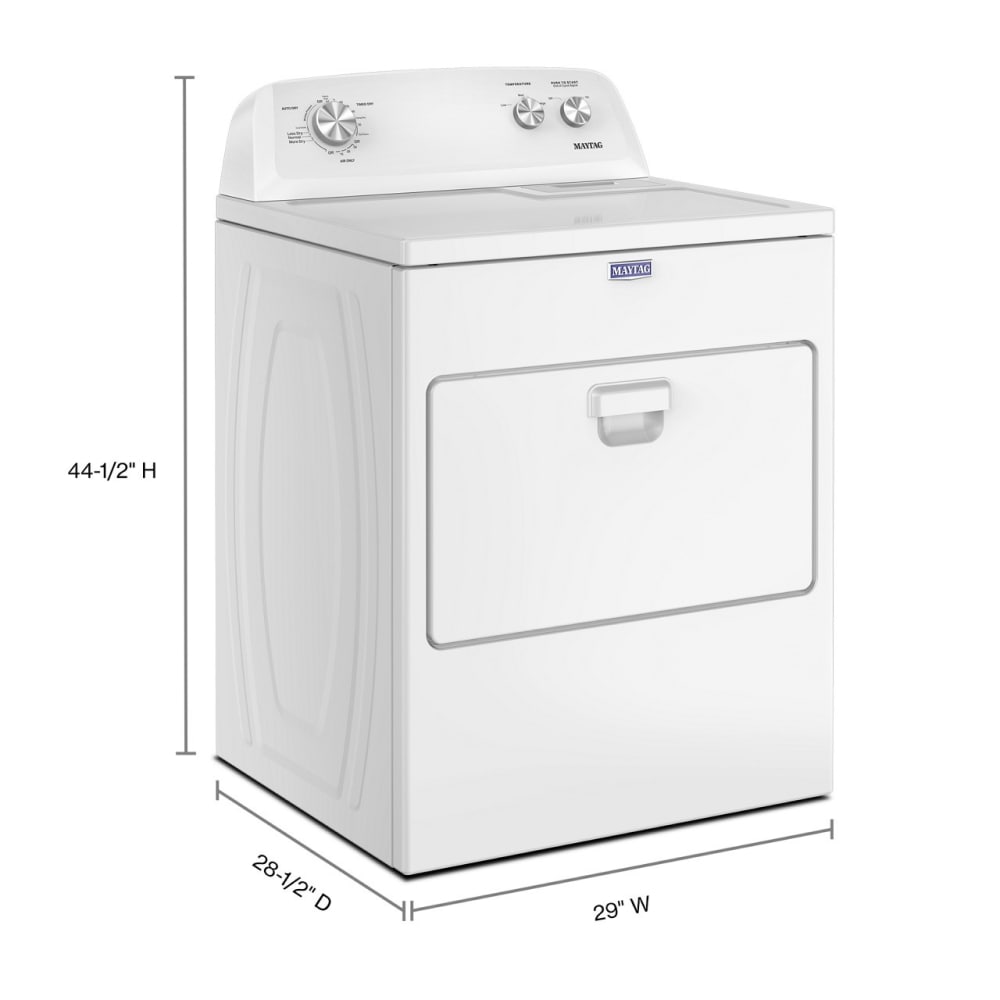 Maytag MED4005SW Elec-Dry - View #5