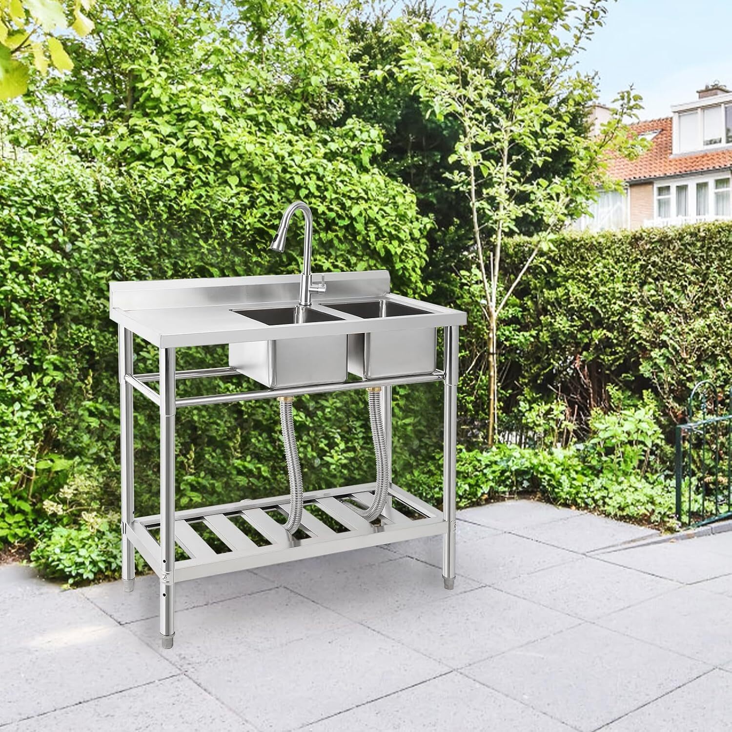 Qeetex GGL-PHO-12L3Y8U5 Bar-Prep-Sinks - View #3