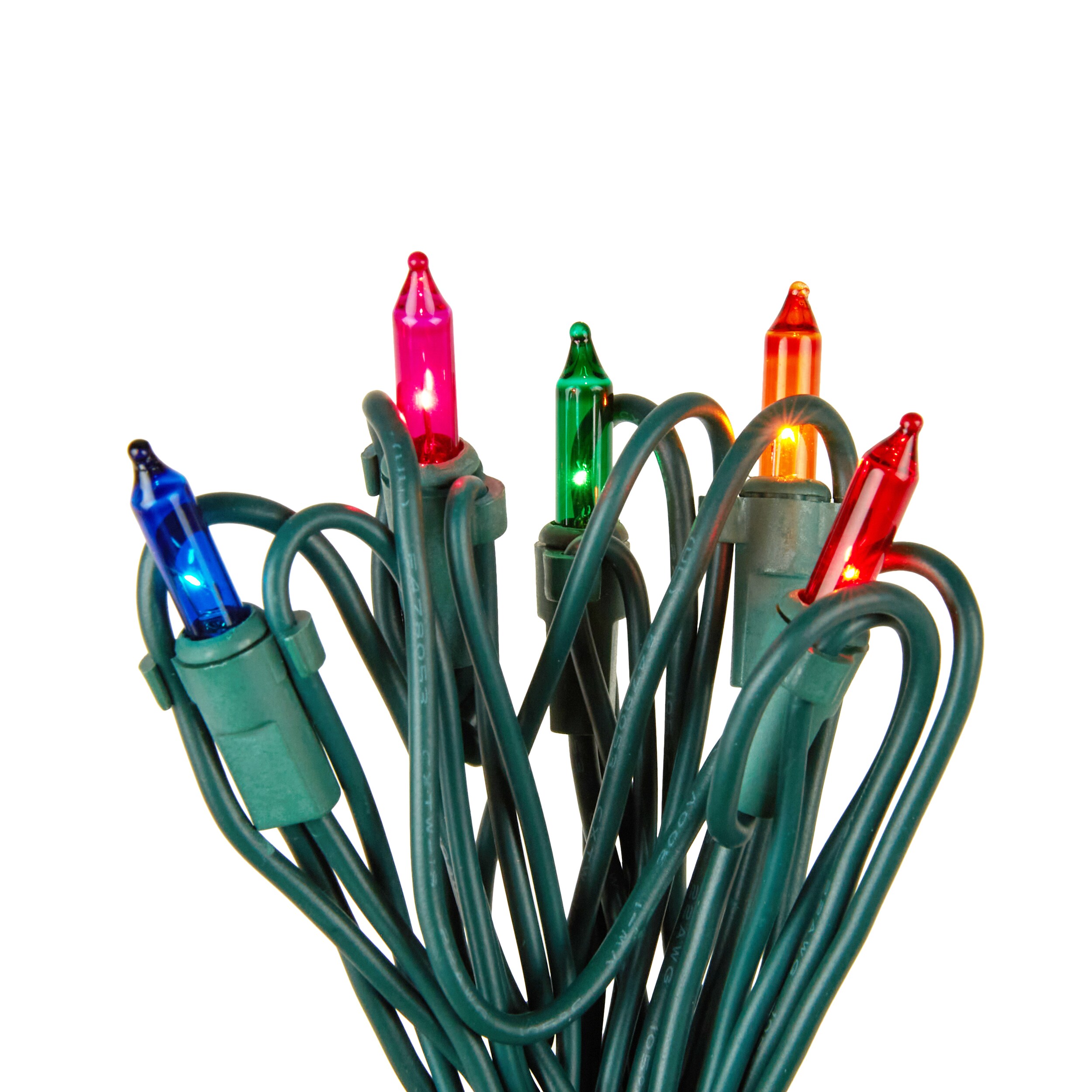 Holiday Living 4-ft x 6-ft Constant Multicolor Incandescent Mini Plug-In Christmas Net Lights