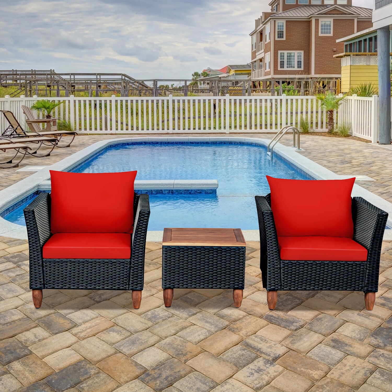 LIVIZA OUG66532RE Patio-Conversation-Sets - View #7