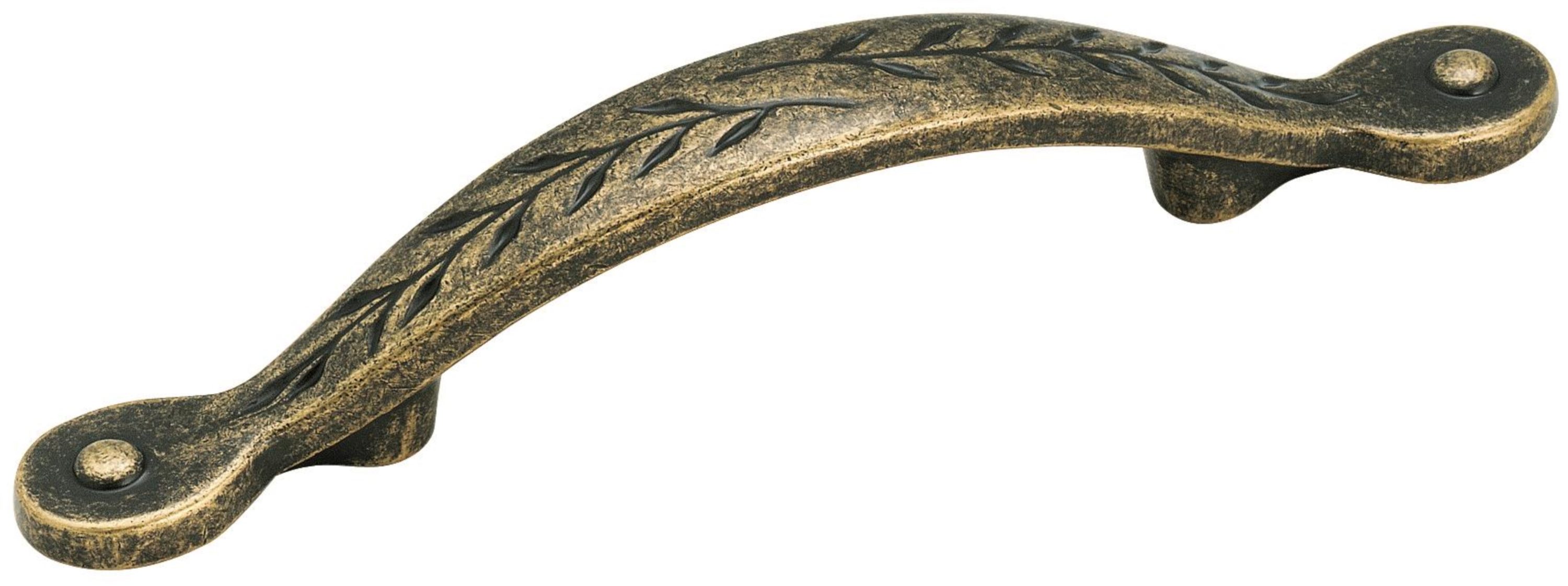 Amerock BP1580R2 Nature's Splendor 3-in , 76mm Center to Center Weathered Brass Arch Handle