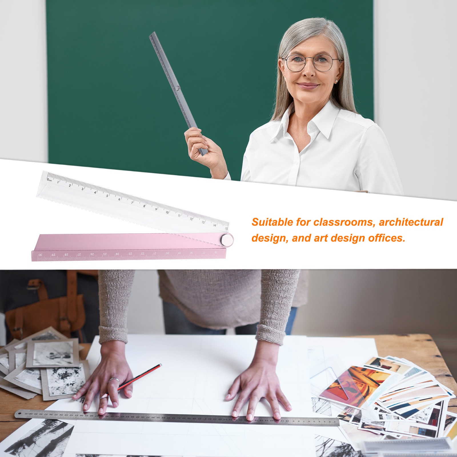 Unique Bargains S26041500UX4922 Yardsticks-Rulers - View #6