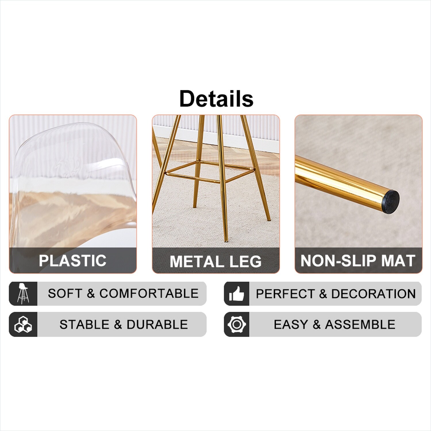 Watnature JOS2YR3W97PY Dining-Chairs - View #6