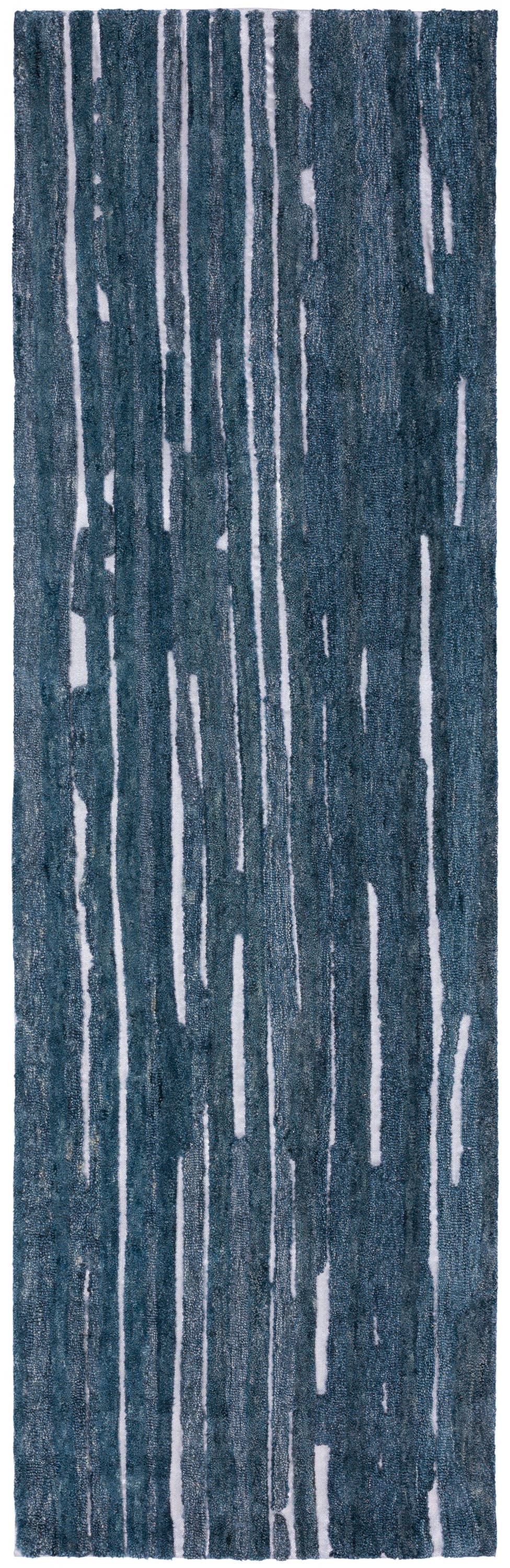 Addison Rugs ADZ32BL2X8 Dazzle 2 X 8 (ft) Wool Blue Indoor Solid Bohemian/Eclectic Runner Rug