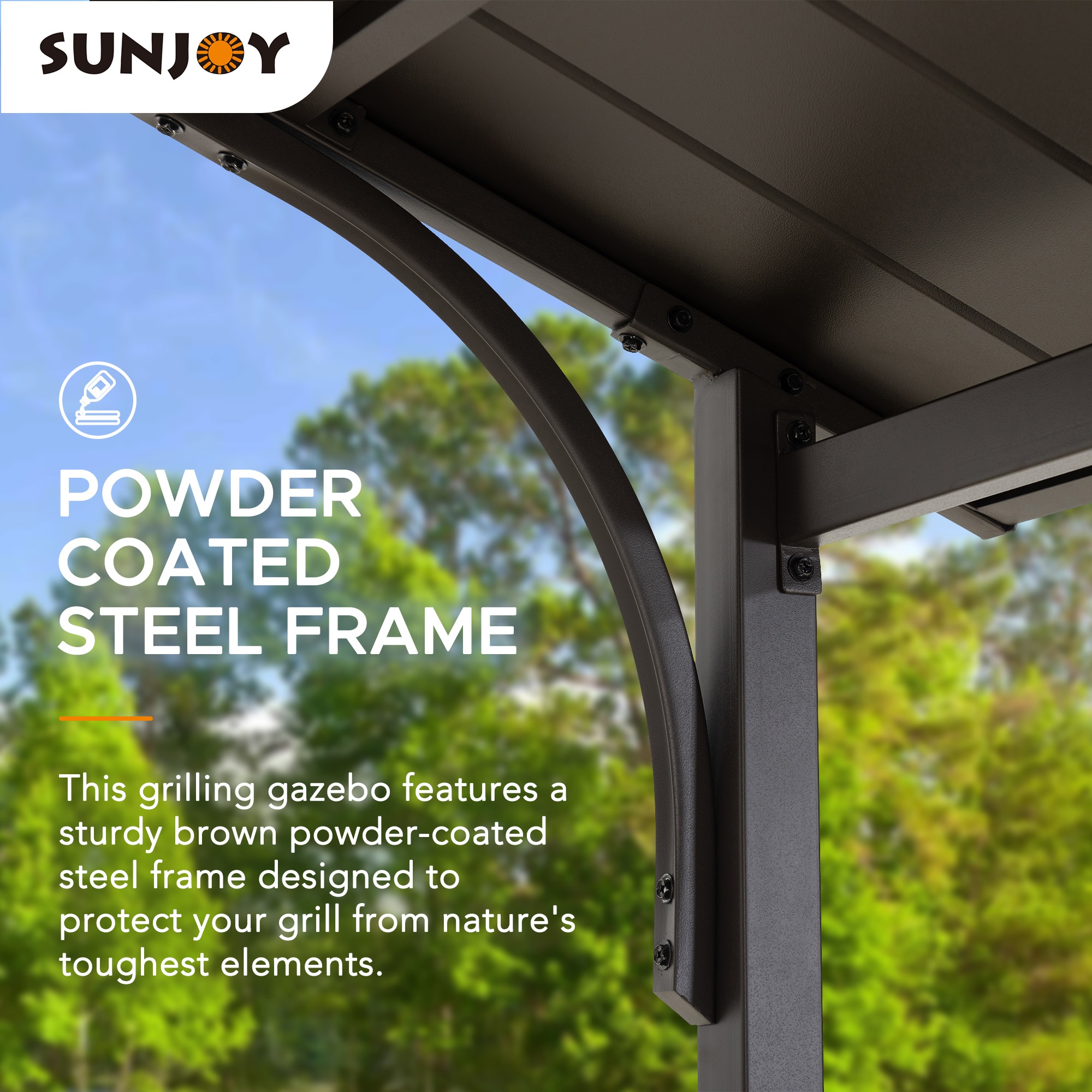Sunjoy A104002820 Wood-Resin-Gazebos - View #6