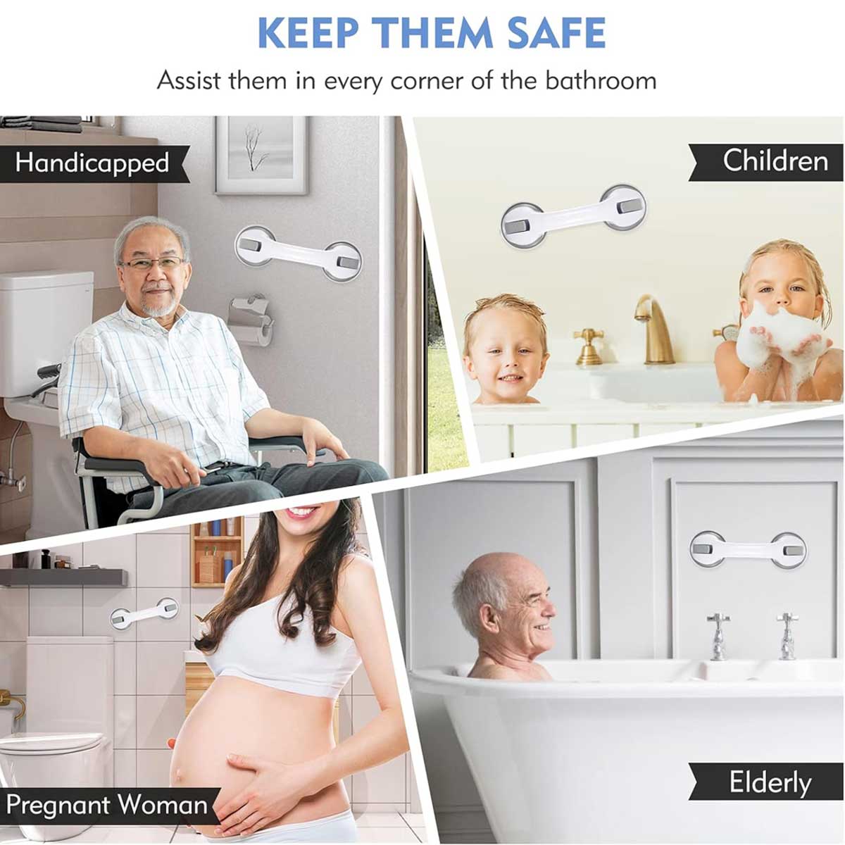 Aoibox AB0808BS051 Decorative-Bath-Hardware-Kits - View #7