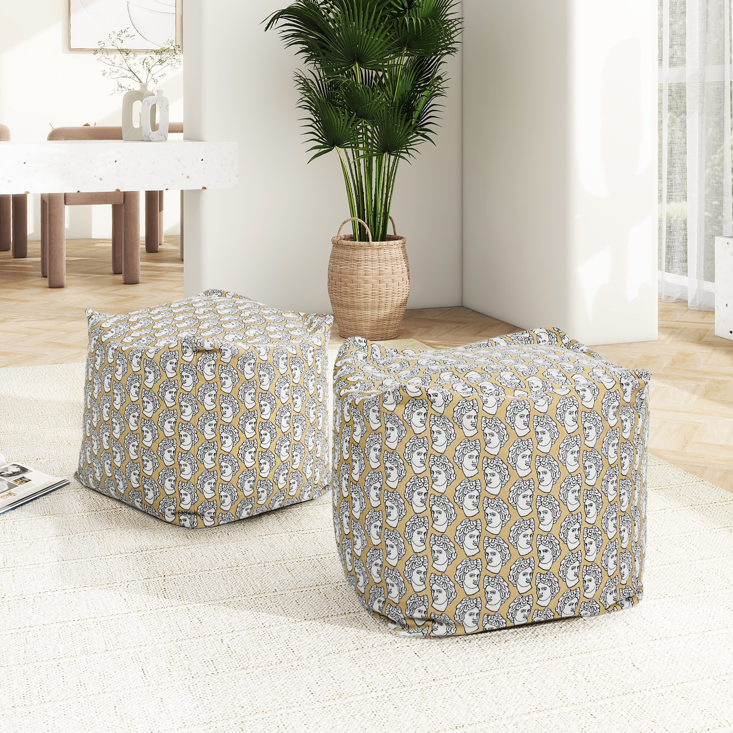 Jennifer Taylor Home LAPB-84553 Indoor-Ottomans - View #3