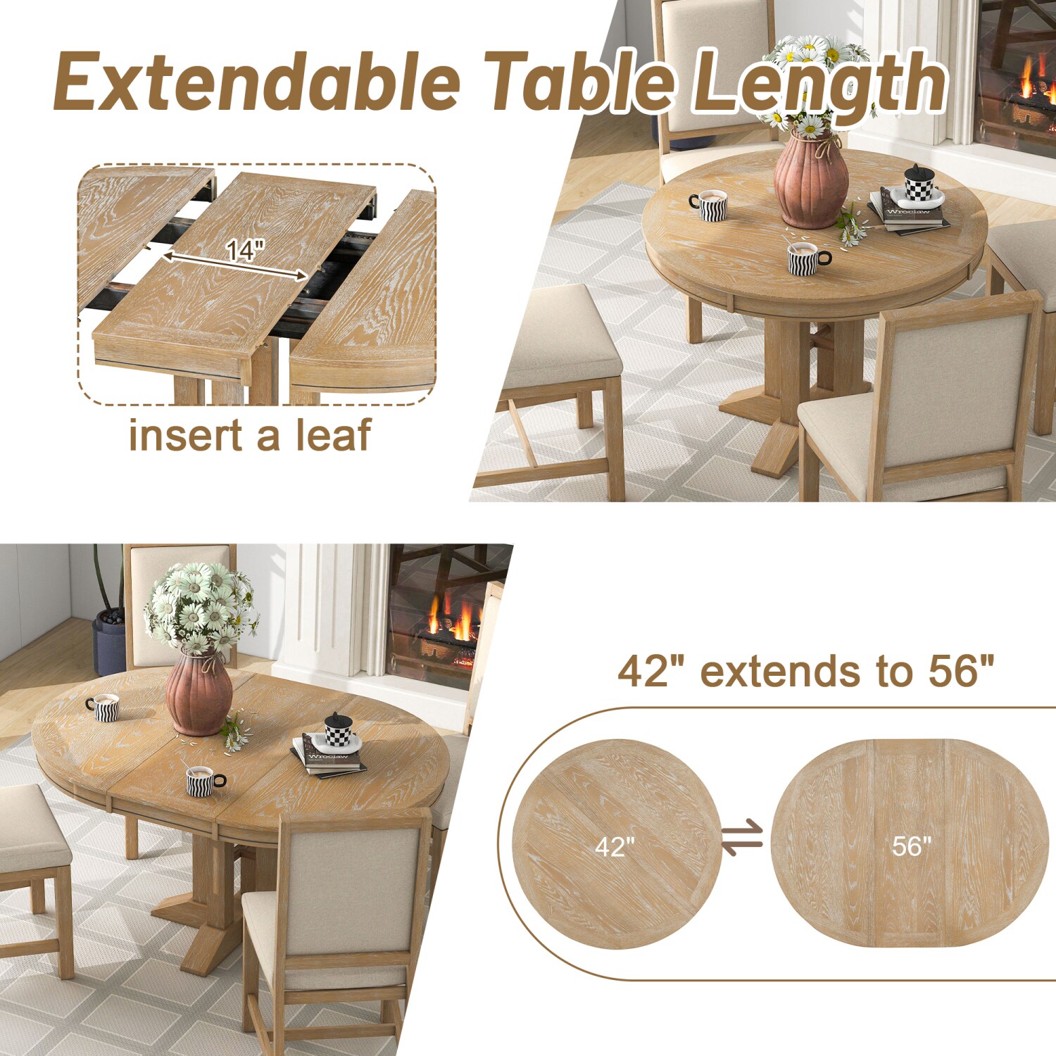 Streamdale Furniture WF305980AAE Dining-Tables - View #5
