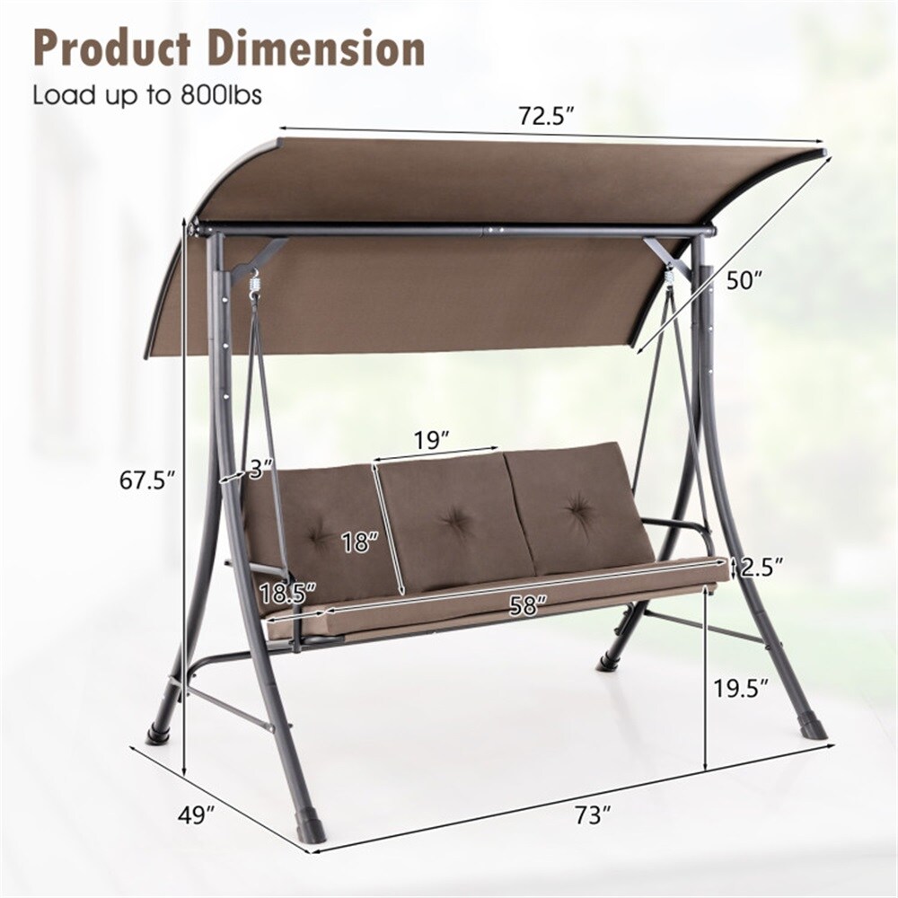 Dimakai DK-NP12258NY Swing-Gliders - View #7
