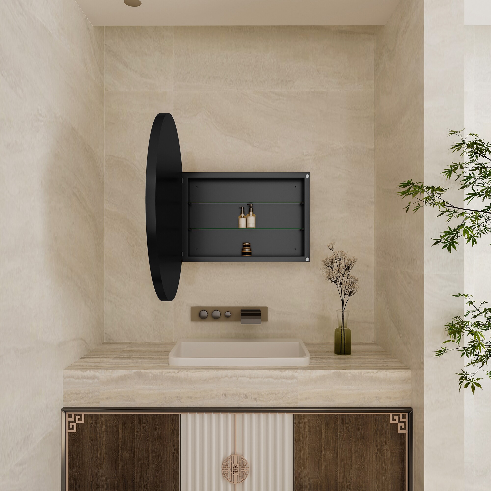 Bybafun YD5200024 Bathroom-Medicine-Cabinets - View #12