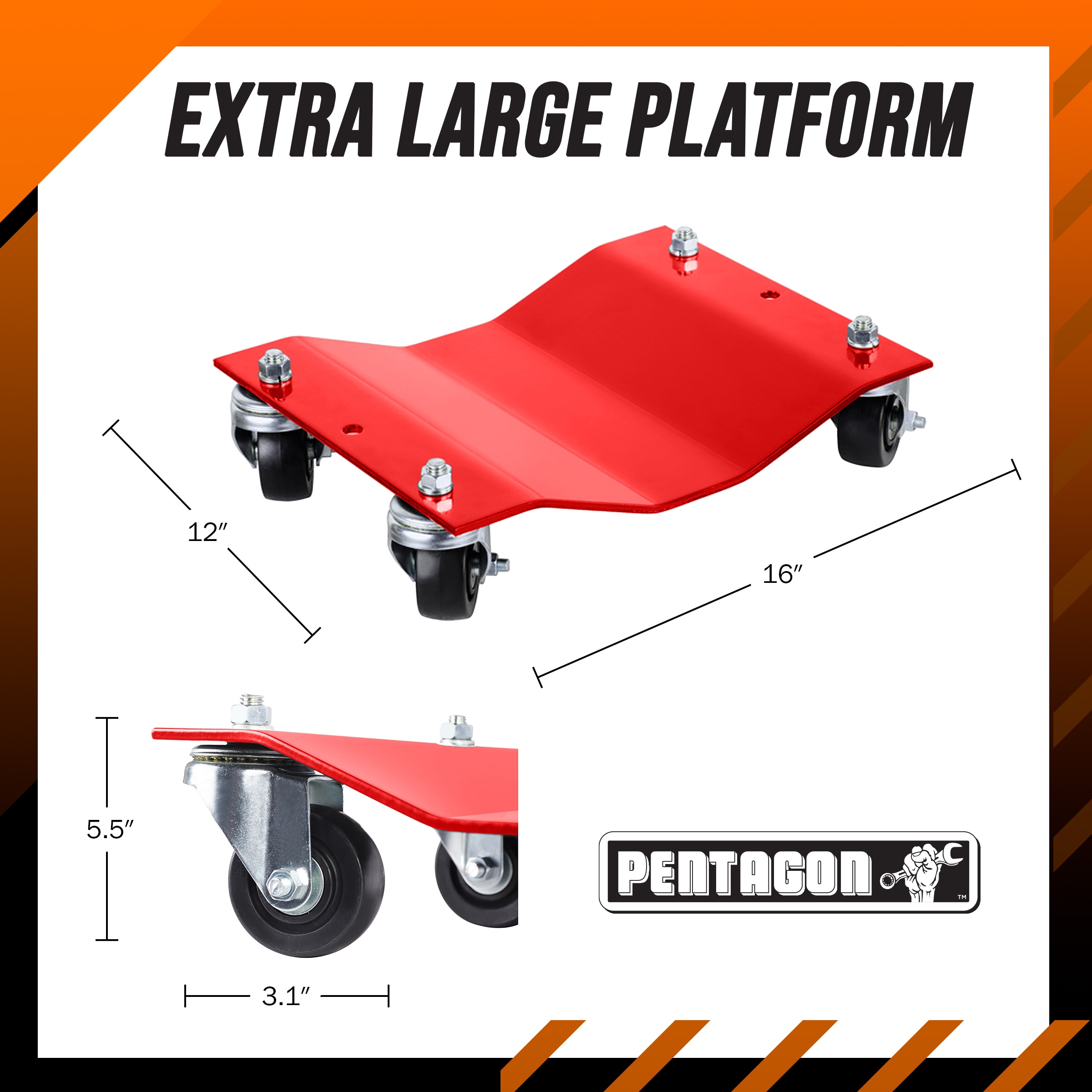 Stalwart 83-DT5497 Hand-Truck-Dollies - View #7