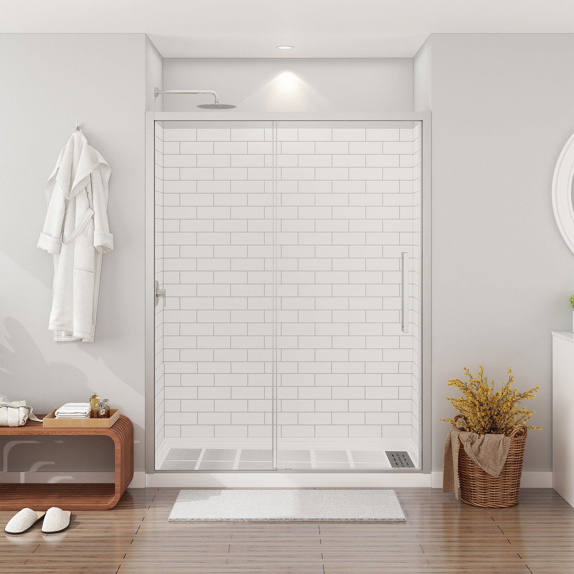 CASAINC CABR1302BN12R15 Alcove-Shower-Kit - View #3