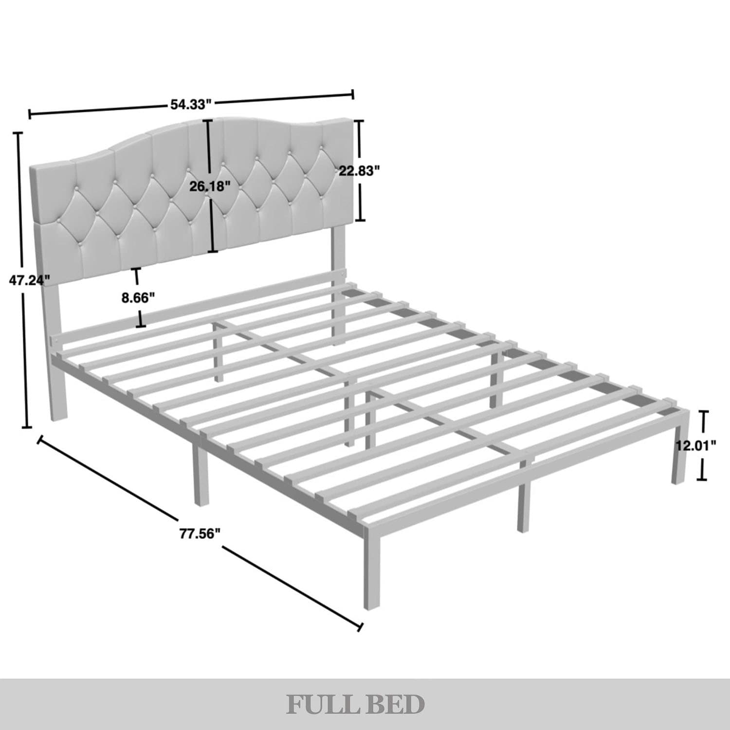 CasePiece C8389FPL-WGY-LN beds - View #8