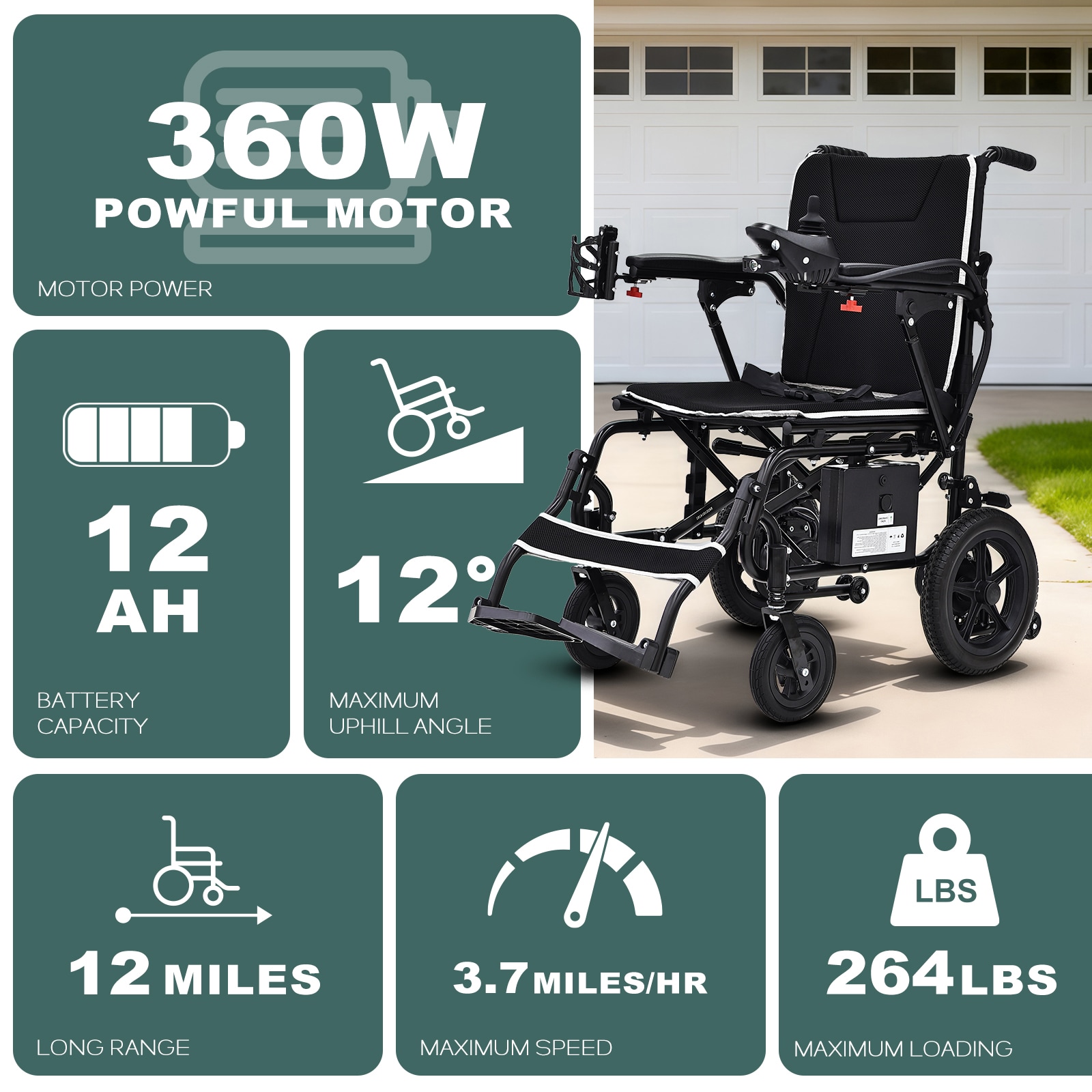 Dexmalle W5166P406900 Walkers-Wheelchairs-Rollators - View #5