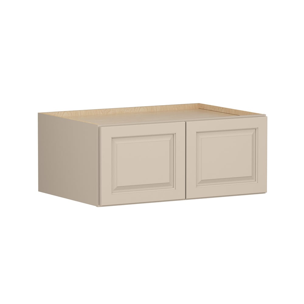 Shenandoah Stemson 36-in W x 15-in H x 24-in D Oat Painted Wall Fully Assembled Cabinet Raised Panel Raised panel