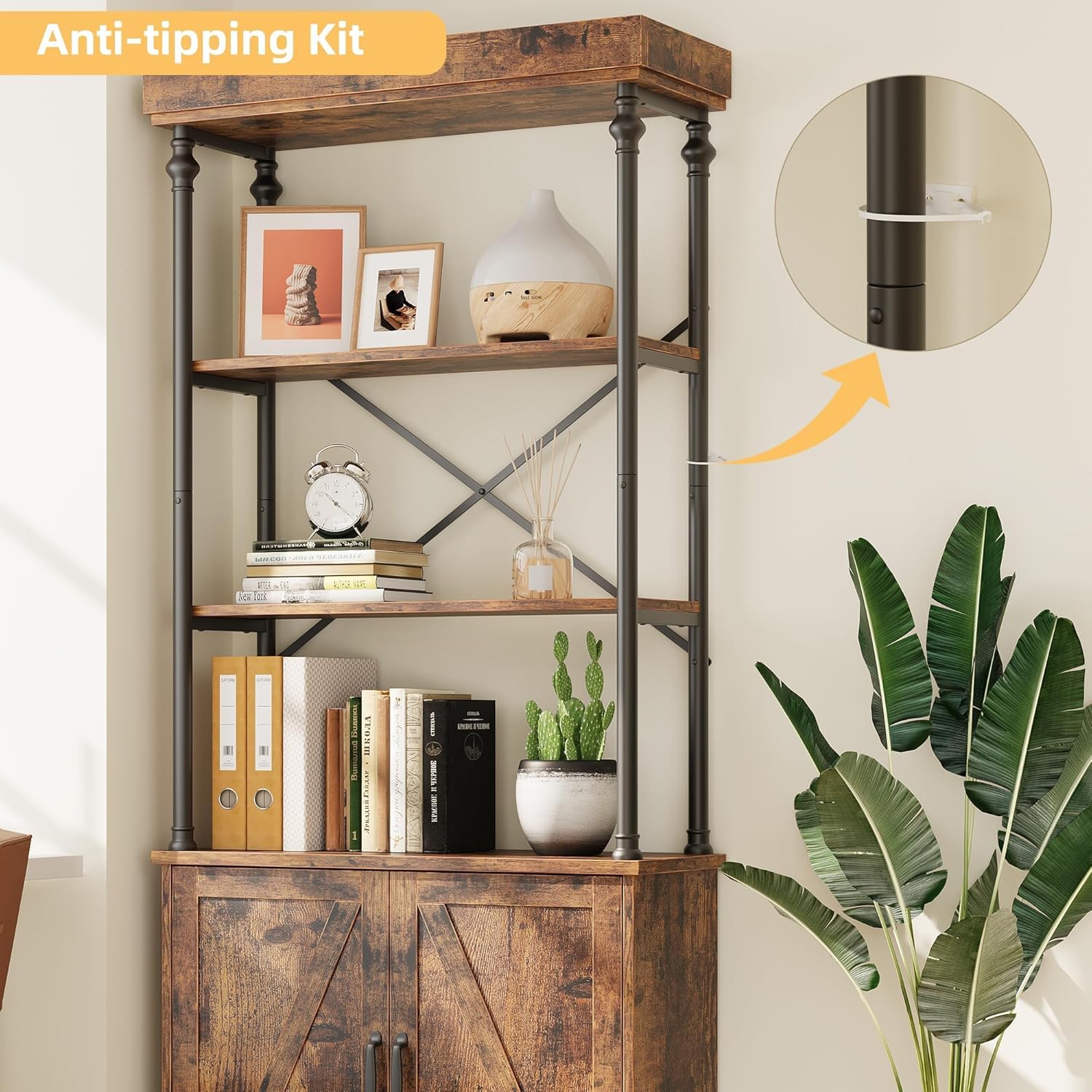 WhizMax ASDPHO15P8T1CI bookcases - View #7
