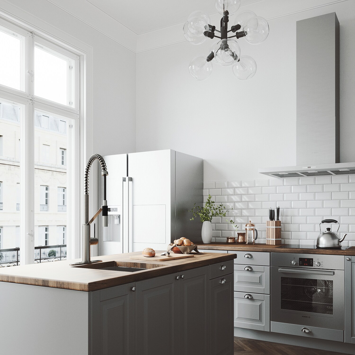 VIGO VG02027STK1 Kitchen-Faucets - View #5