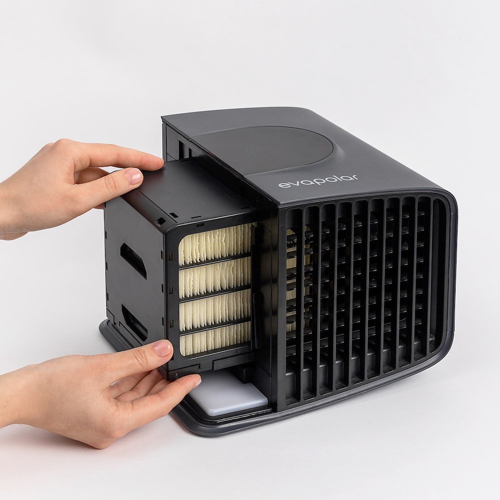 Gray Portable Personal Air Cooler with Remote Control